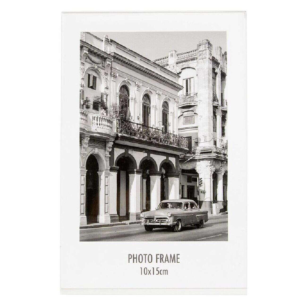 Cadre photo à poser plastique pour photo 10x15cm