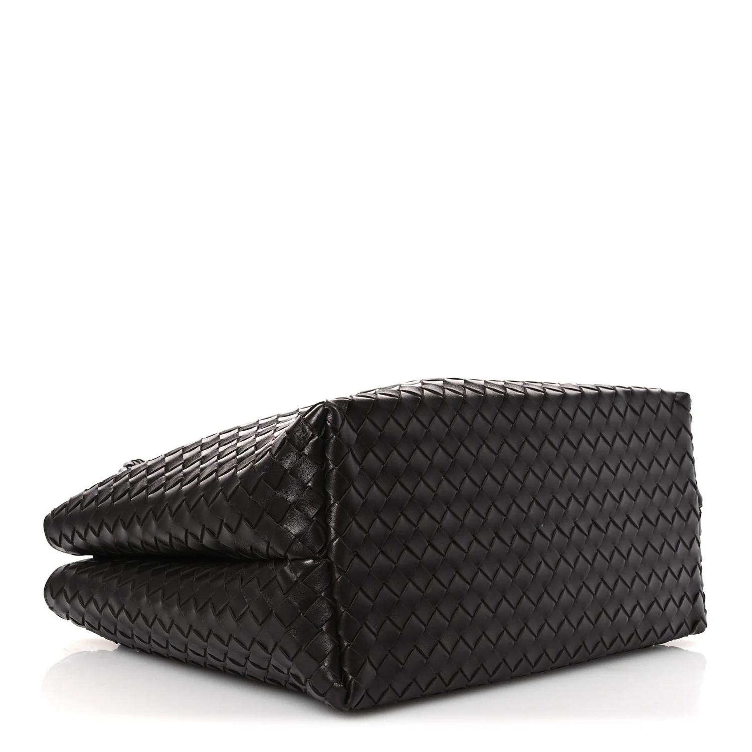 Nappa Intrecciato Large Andiamo Shoulder Bag Fondant