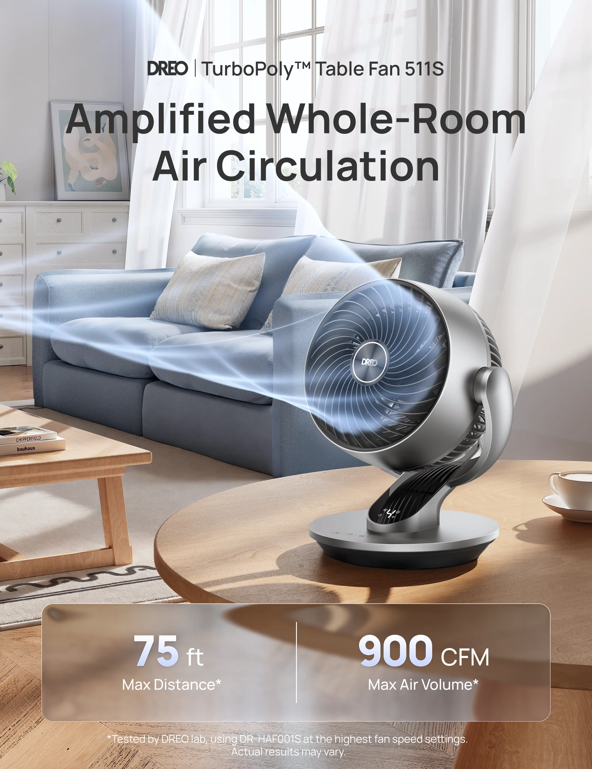 TurboPoly Table Fan 511S
