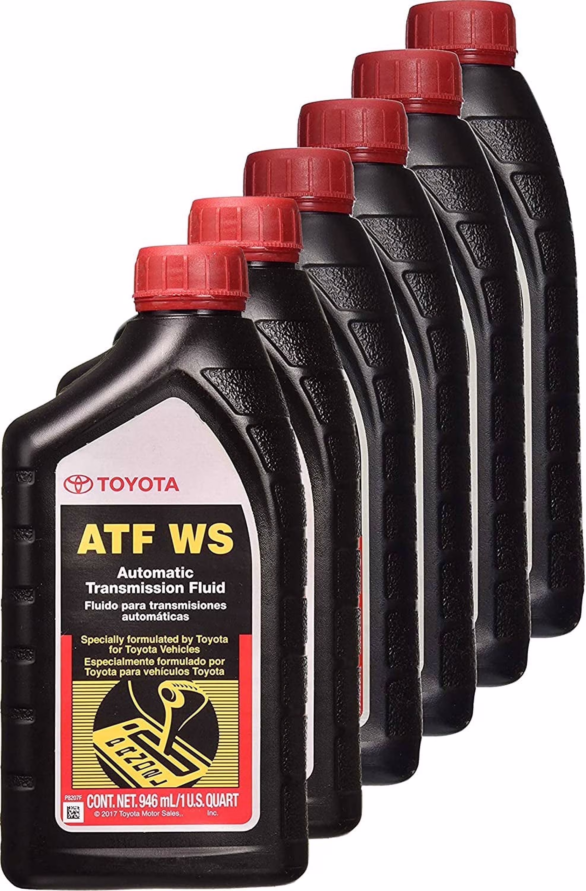 Toyota 00289 - ATFWS Automatic Transmission Fluid, 192 Ounces, 6 Pack