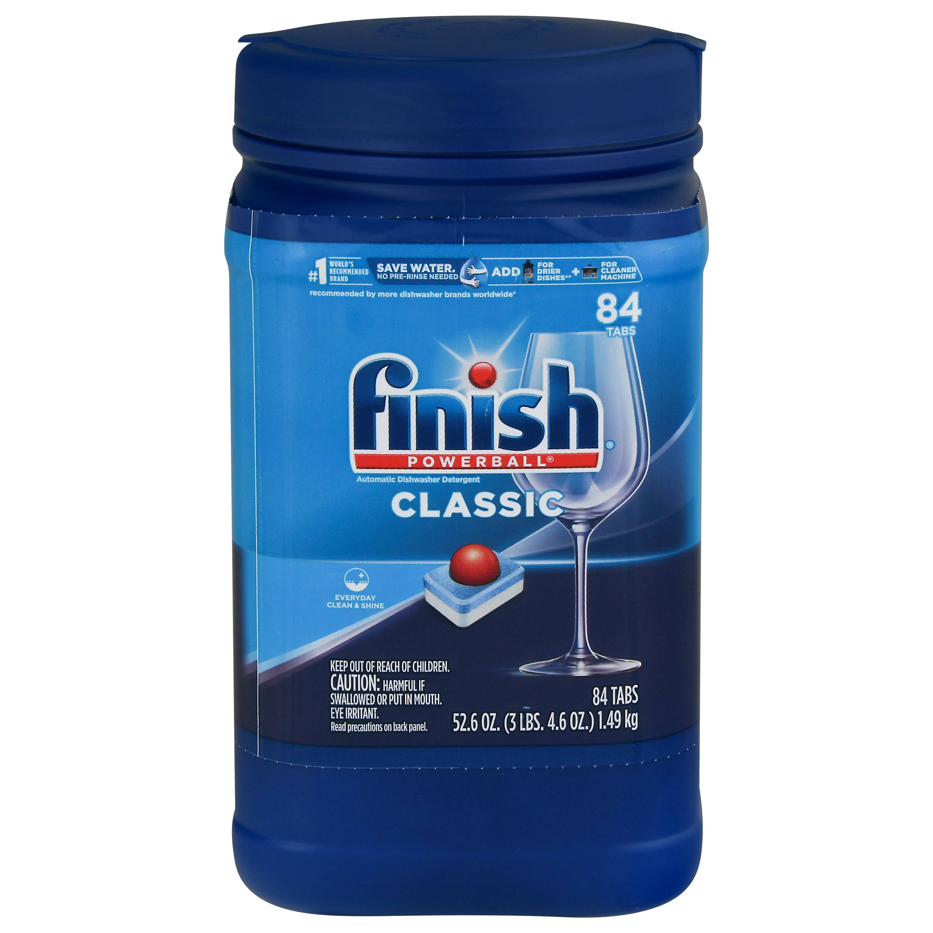 Finish Powerball Classic Dishwasher Detergent Tablets (84-Count)