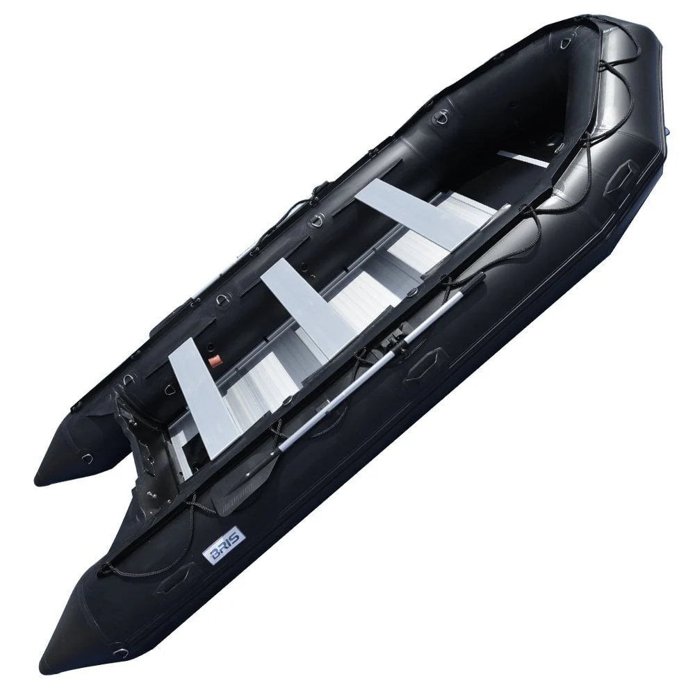 BRIS 15.4ft Inflatable Boat Inflatable Rescue Dive Boat Dinghy Raft Pontoon Boat