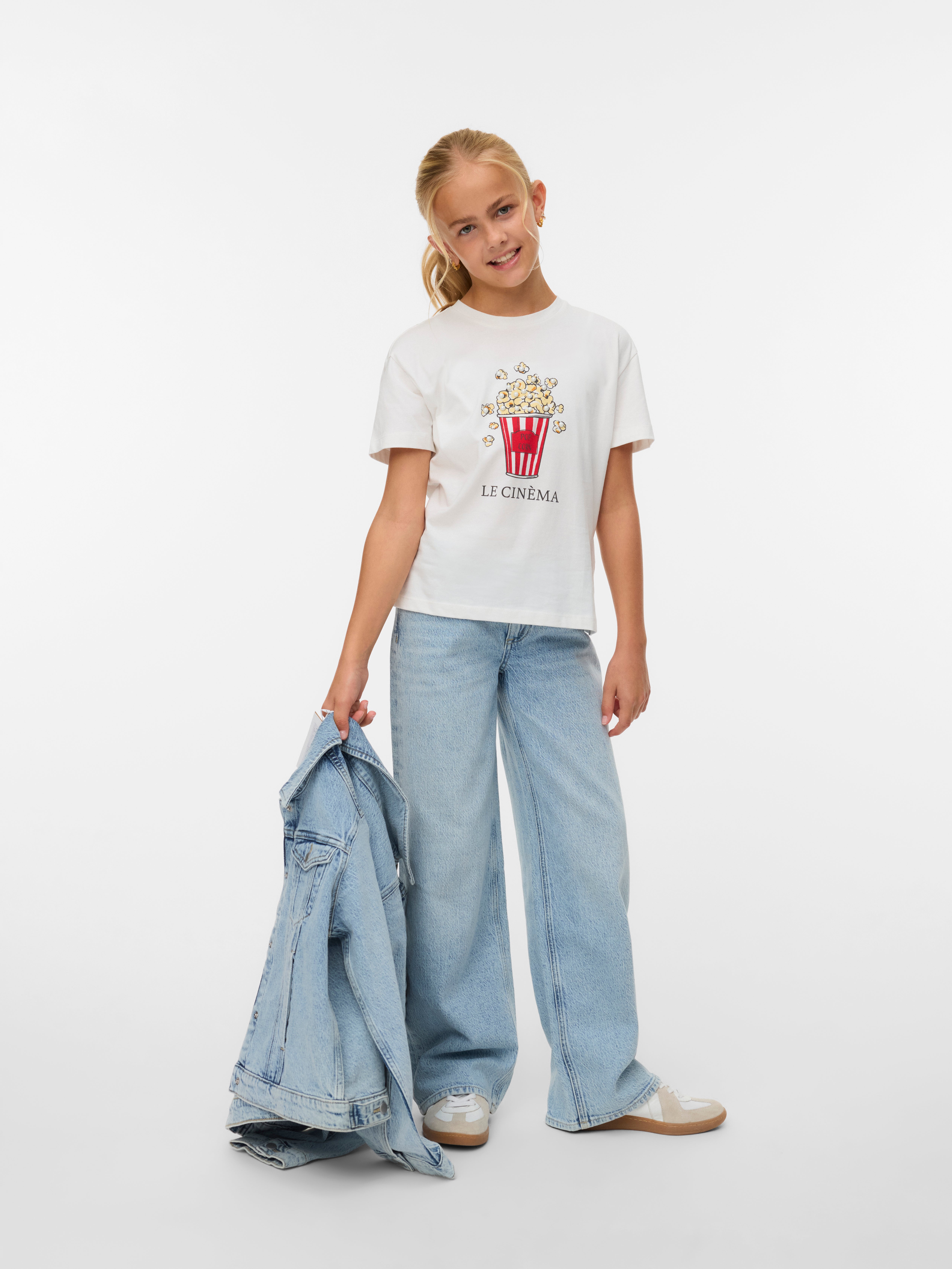 VERO MODA® VMVANESSA Low rise Wide Leg Fit Jeans