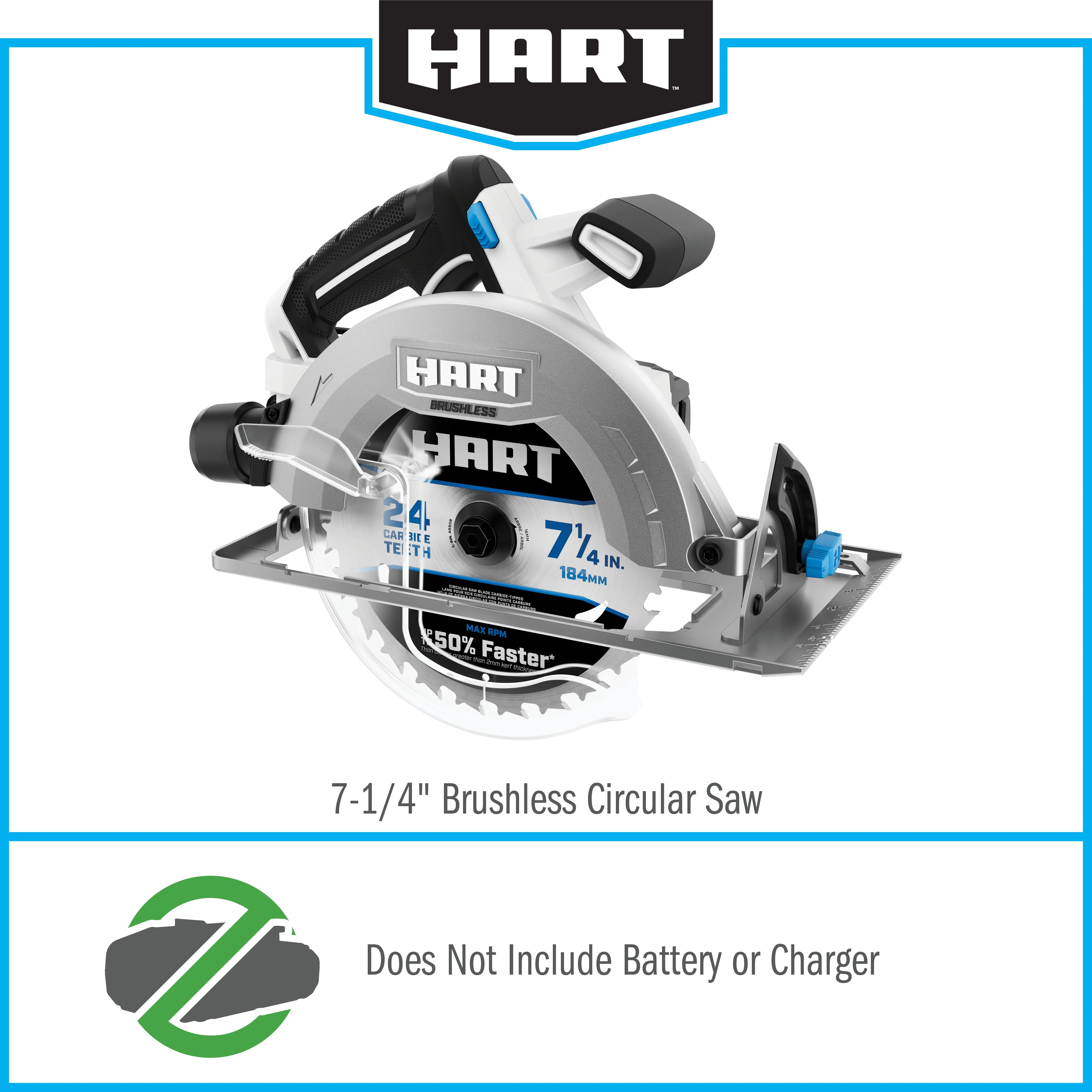 20-Volt 7-1/4-inch Brushless Circular Saw (Battery Not Included) - Image 3