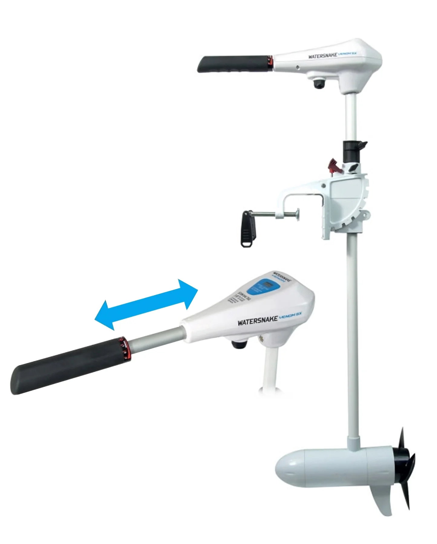 New Venom 34/30 Saltwater Transom Mount Trolling Motor(34-lb. / 30-") - Image 7