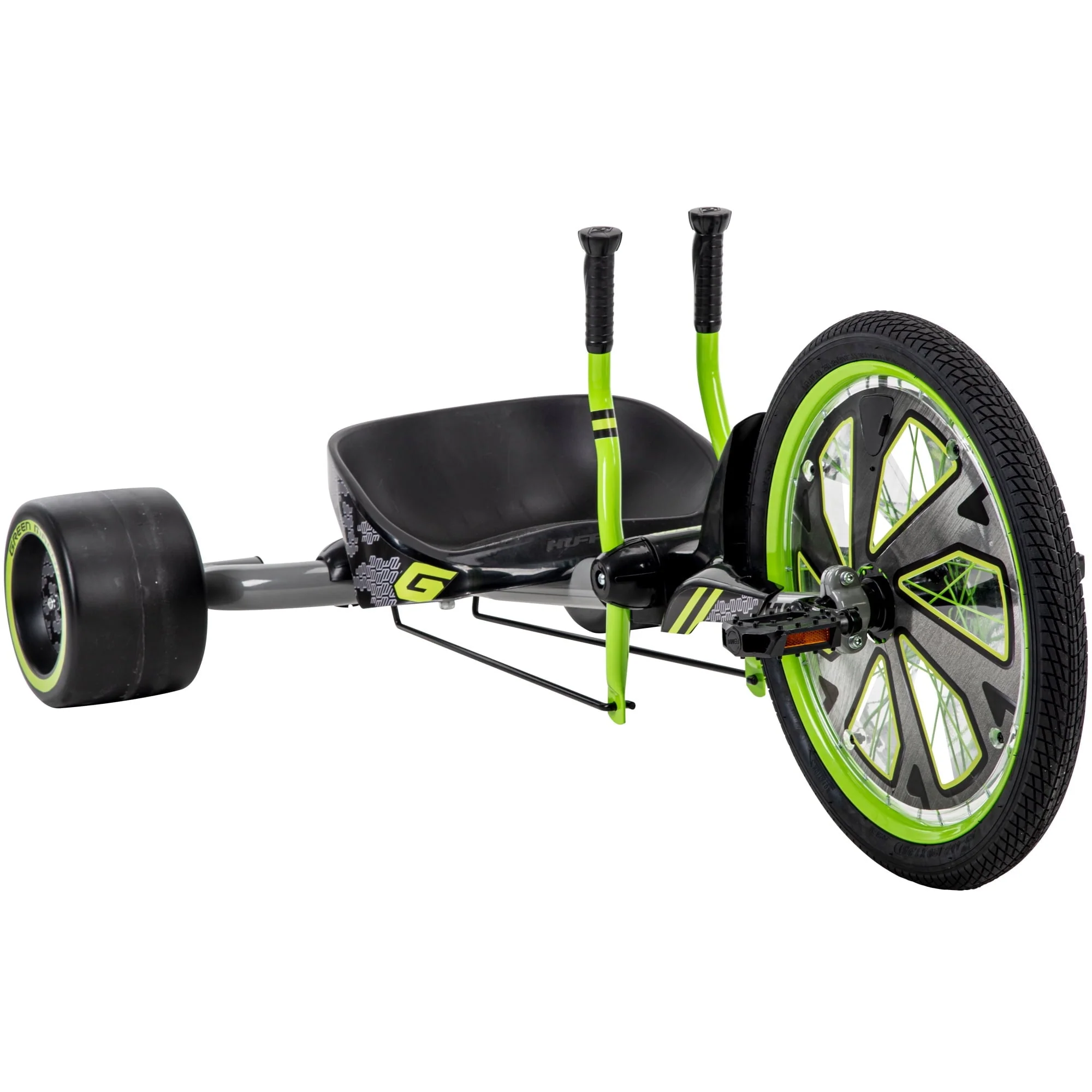 Green Machine 20-inch 3-Wheel Tricycle in Green and Gray