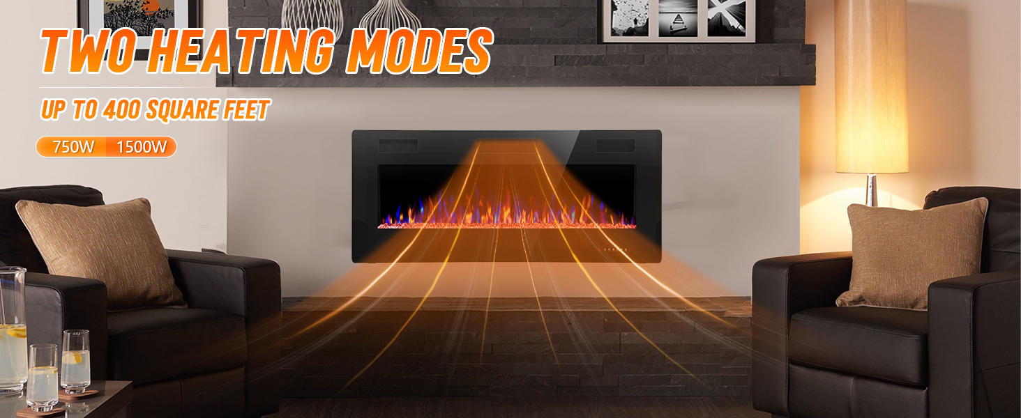 Two heating modes