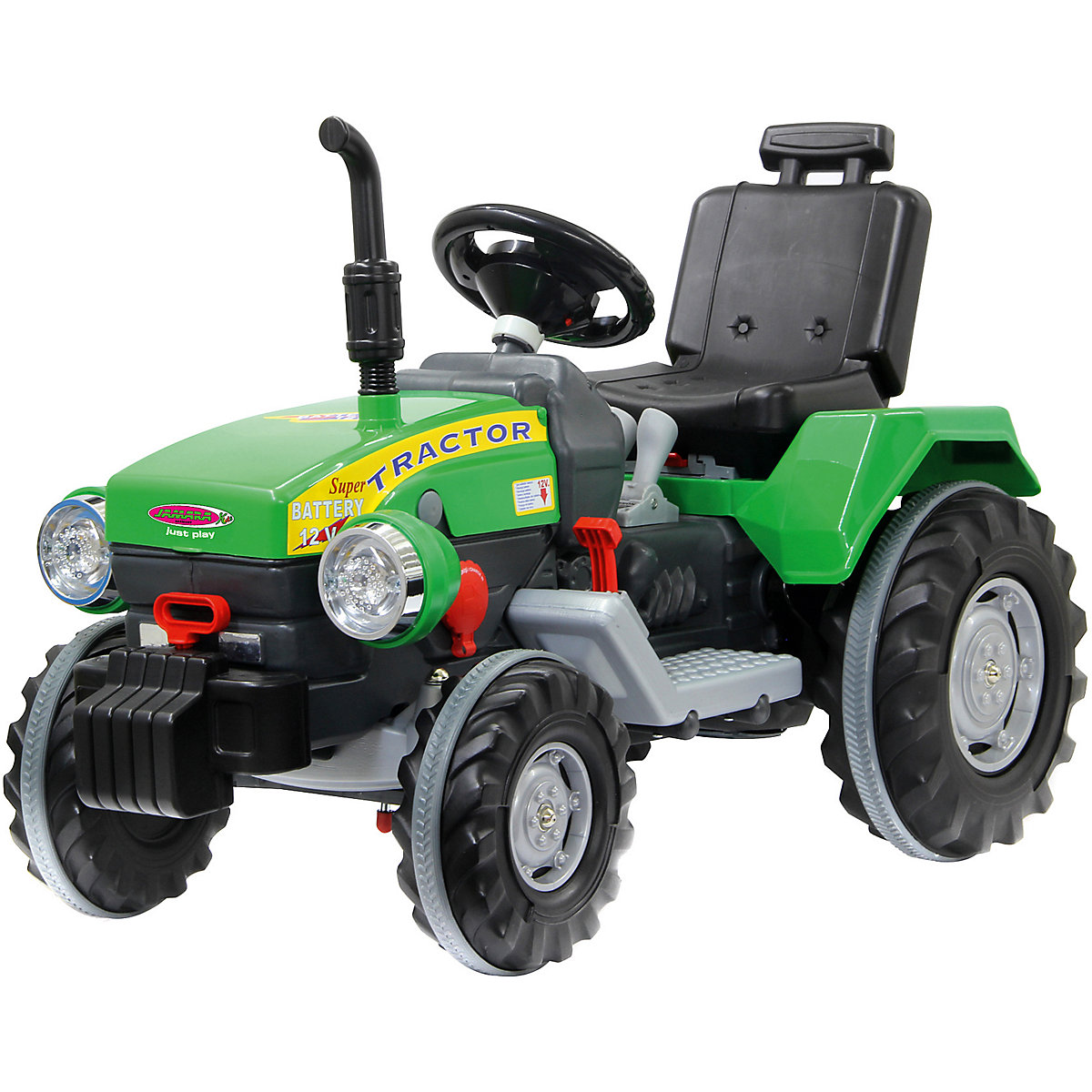 Tracteur électrique Jamara Power Drag 12V vert