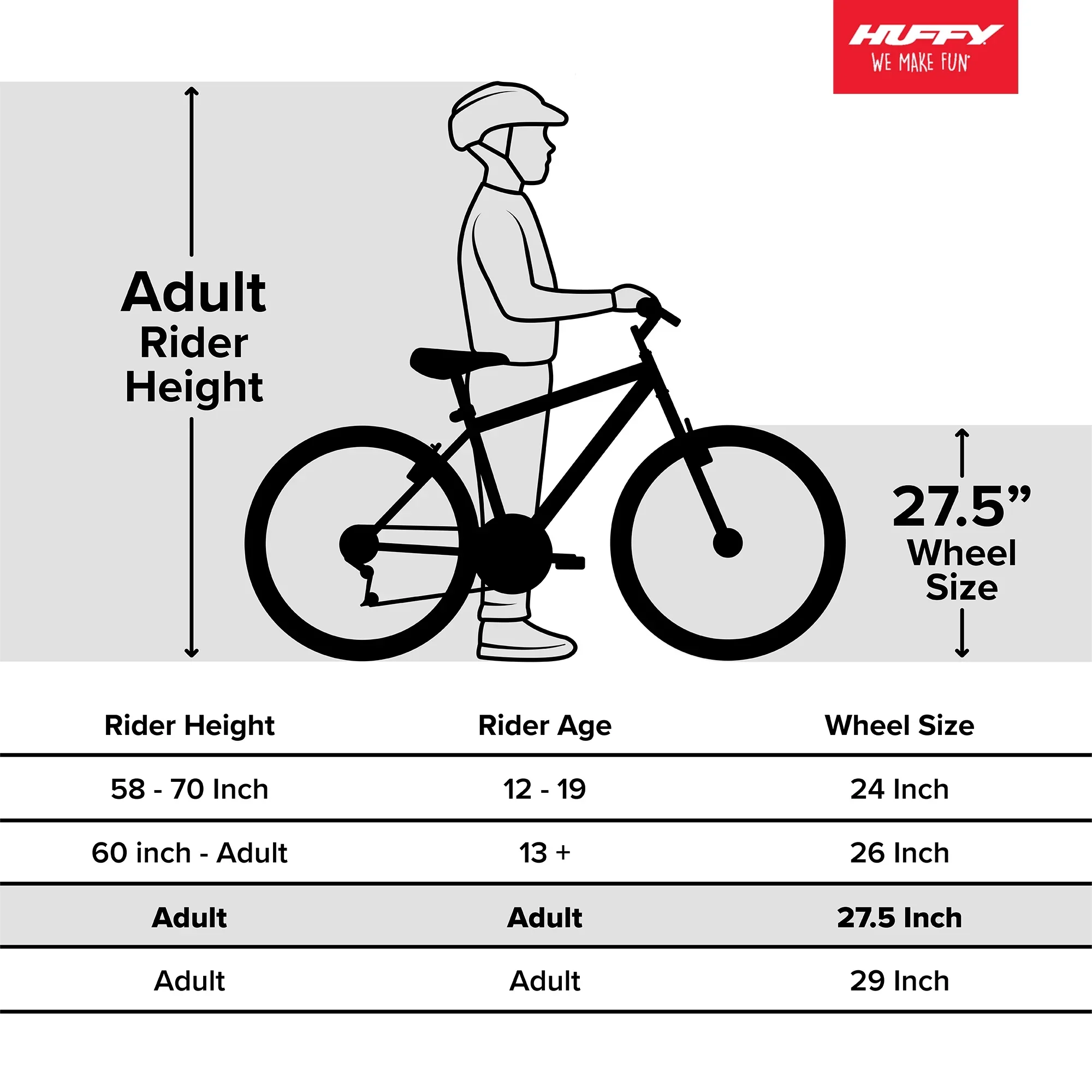 27.5 Huffy Rangeline Women’s Mountain Bikes, Silver