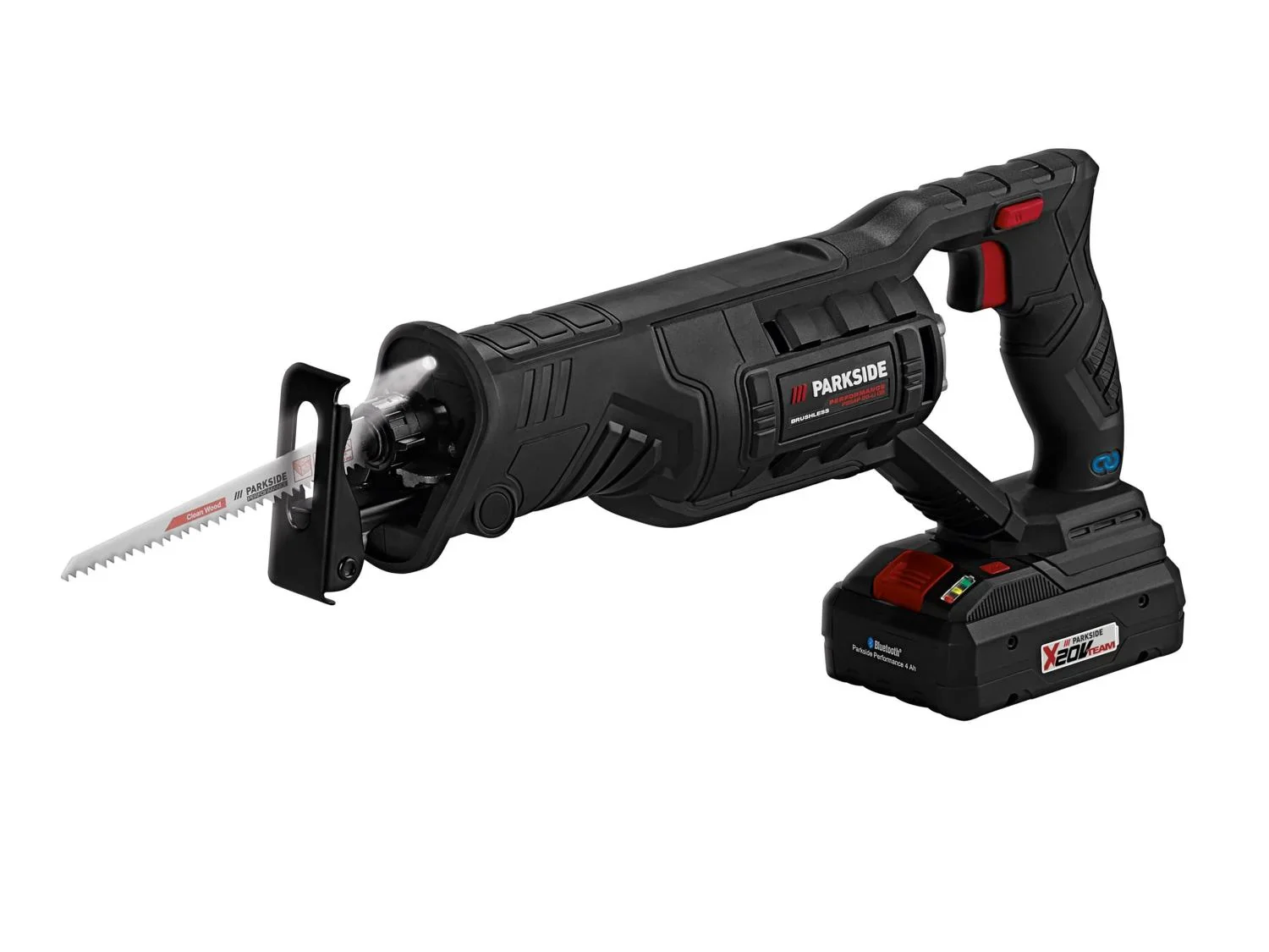 PARKSIDE PERFORMANCE Scie sabre sans fil PSSAP 20-Li D5, 20 V