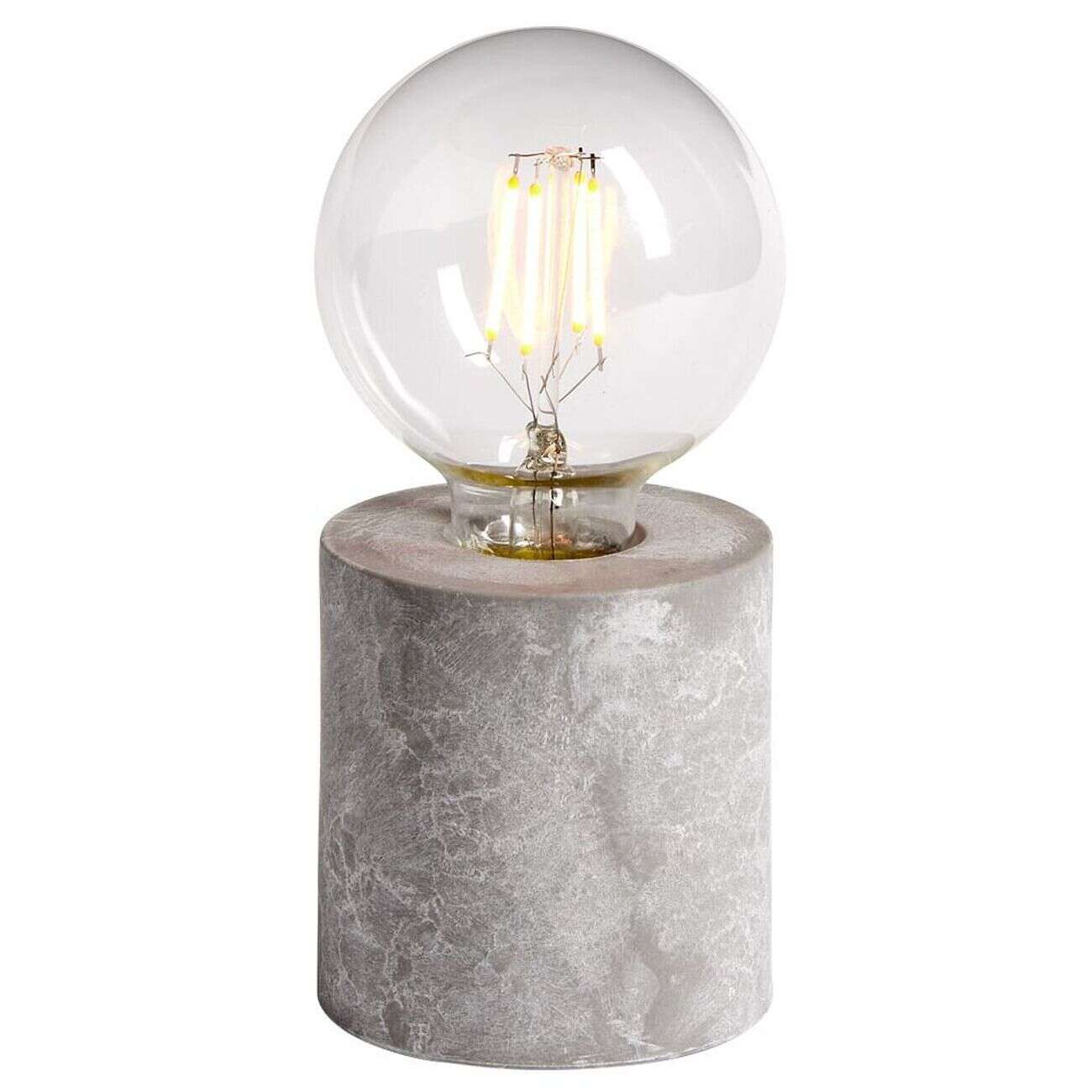 Ampoule déco LED sur socle rond