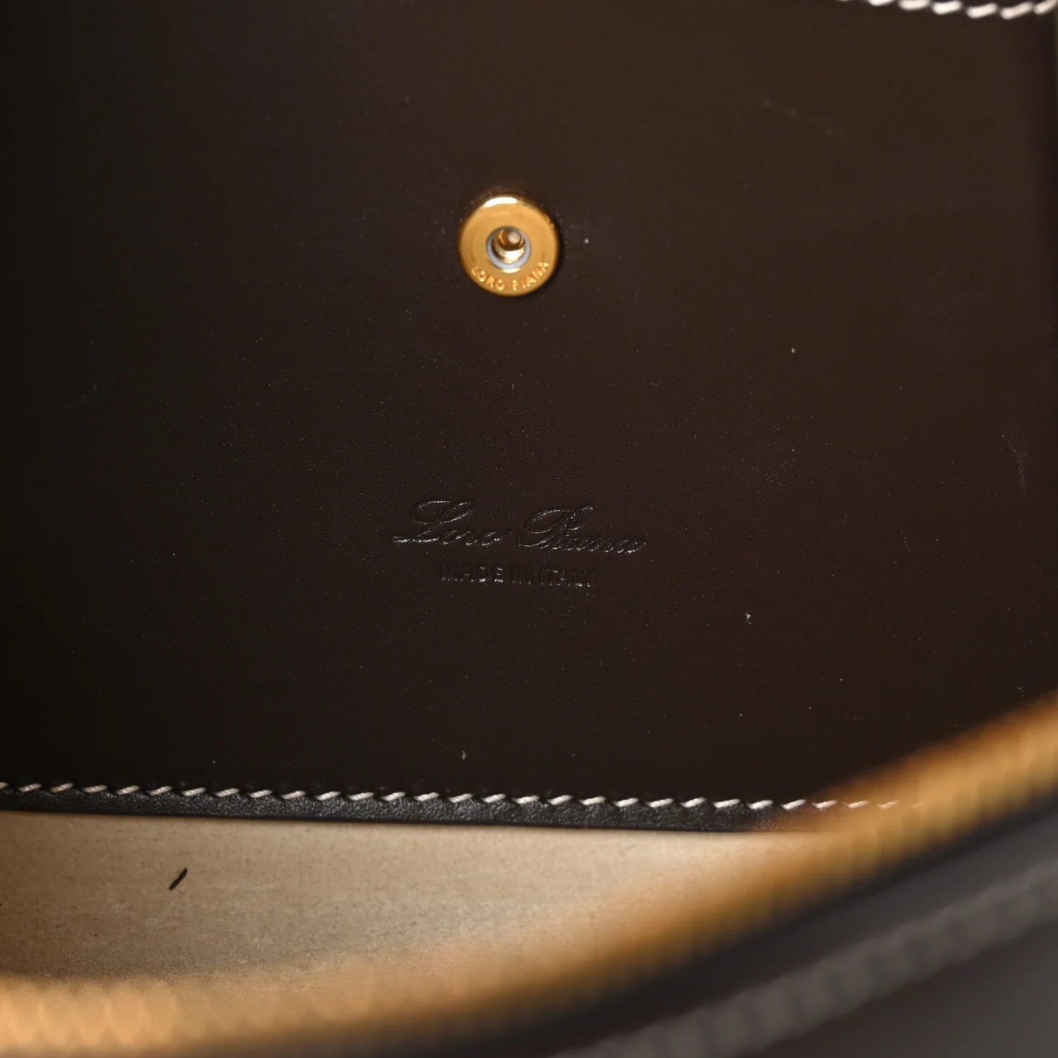 Smooth Calfskin Extra Bag L27 Dark Choco Licorice