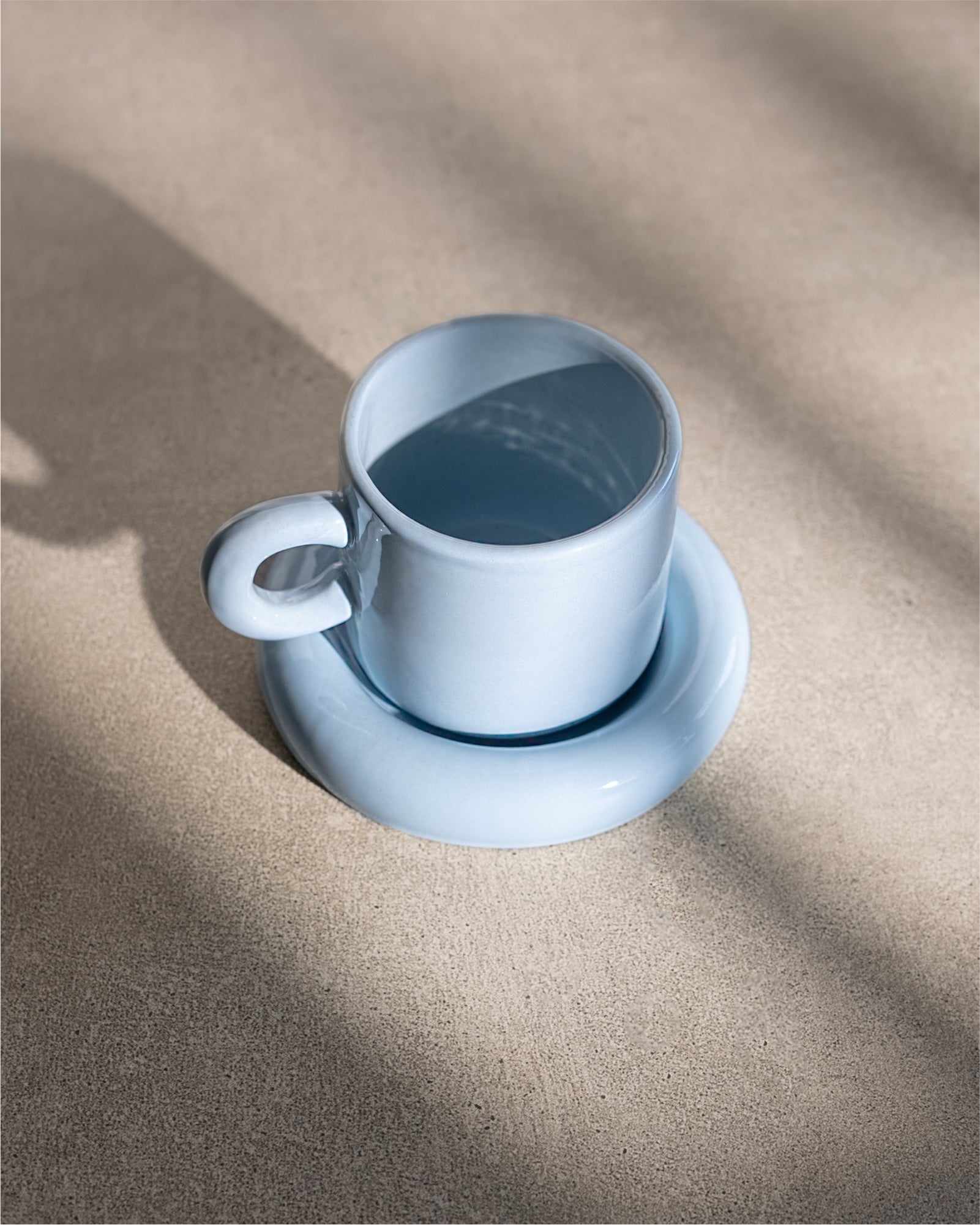 SEIA - MUG & SAUCER LIGHT BLUE