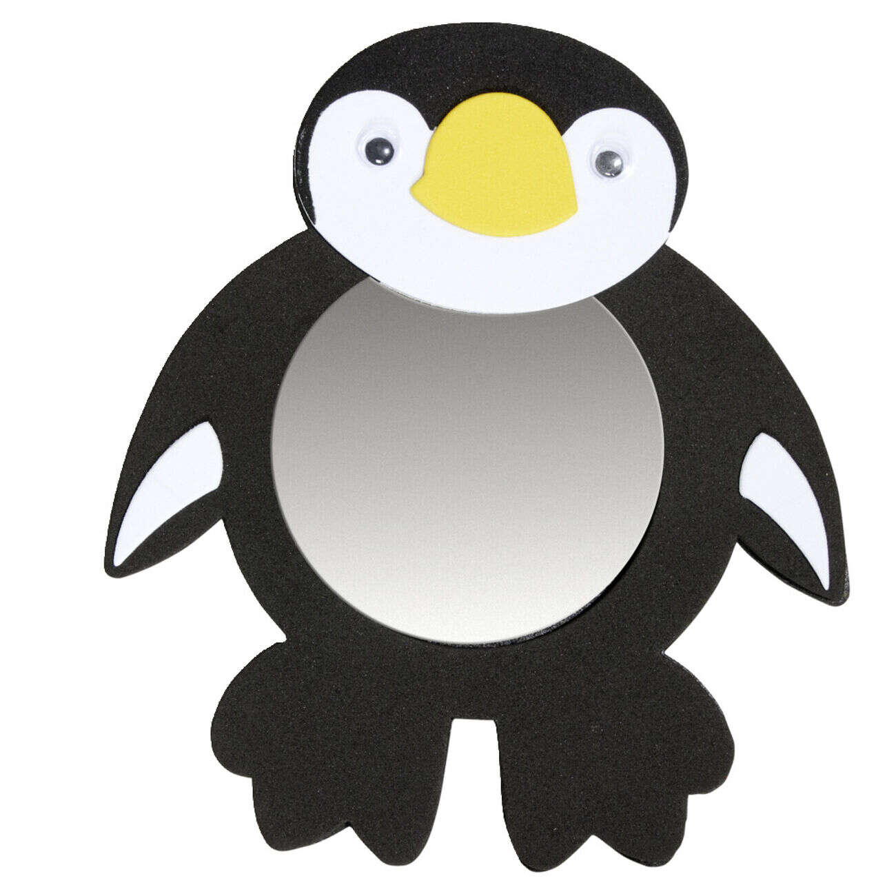 Miroir adhésif forme animal 14x18cm - 3 modèles