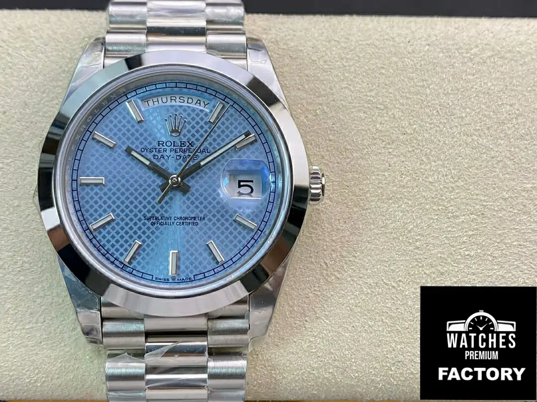 Rolex Day Date M228206-0004 EW Factory Stainless Steel Strap