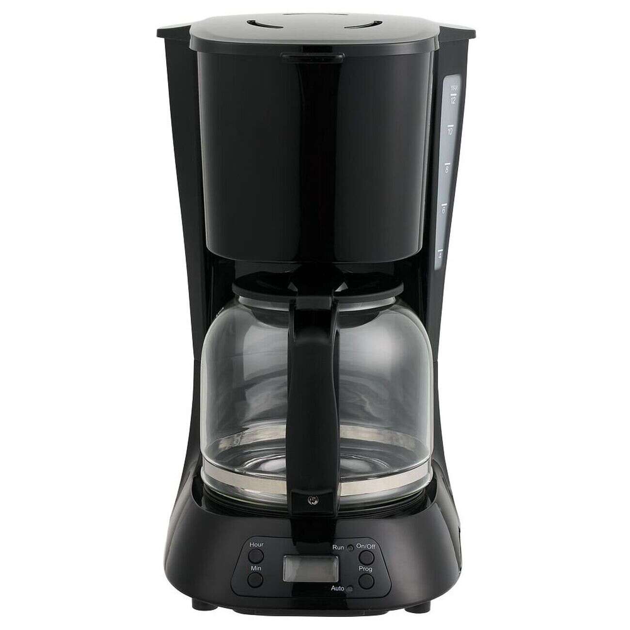 Cafetière programmable Homday noire 1,5L