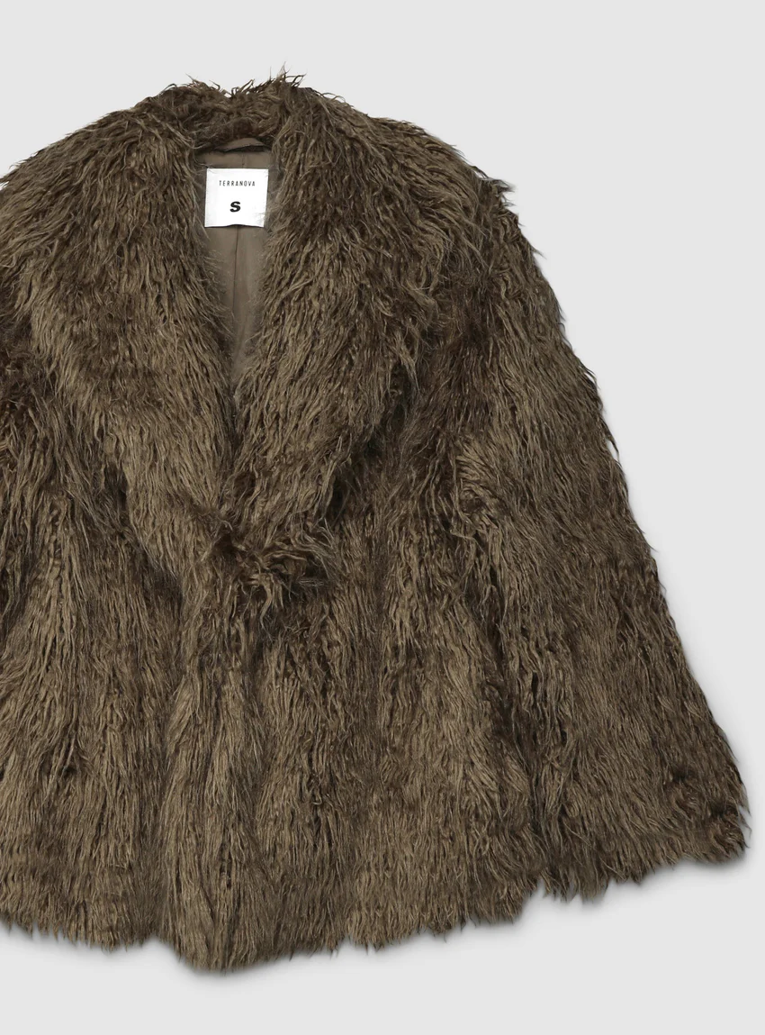 Terranova Cappotto in similpelliccia