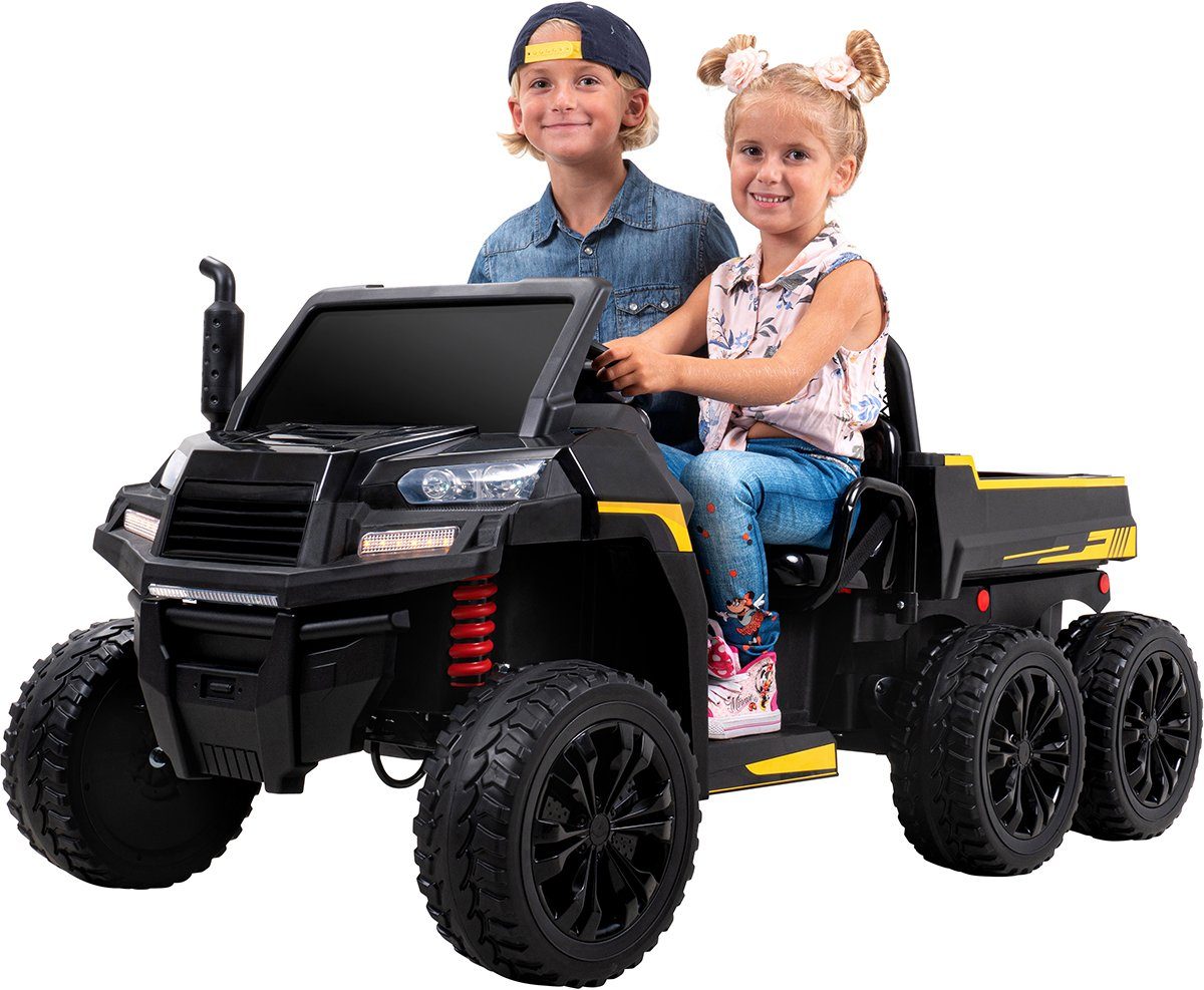 Actionbikes Motors Elektro-Kinderauto Elektroauto A730 UTV, Charge 60 kg, (2 pièces), avec Fernbedienung - USB - AUX - Soft Start - Bremsautomatik