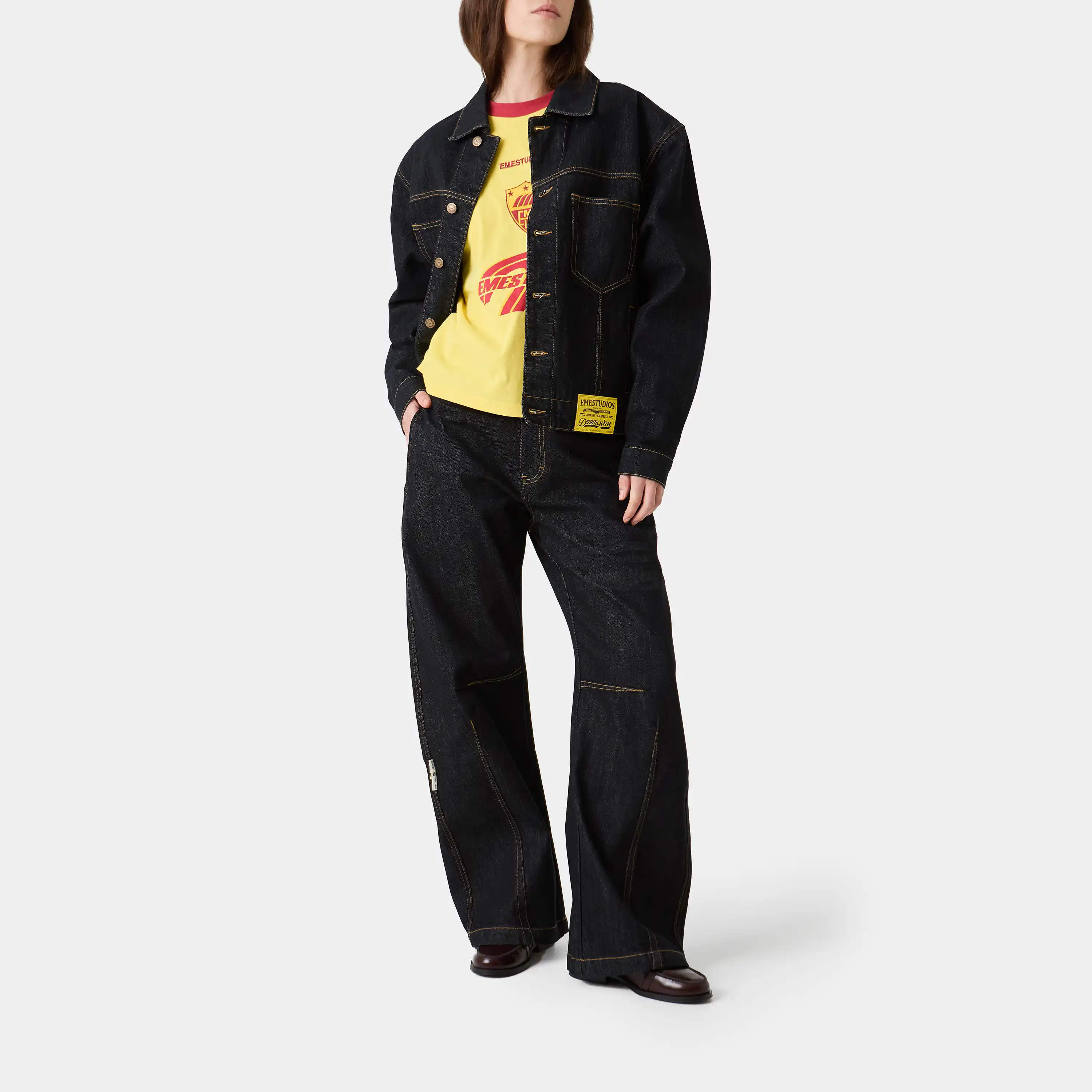 Ledger Raw Denim Pants