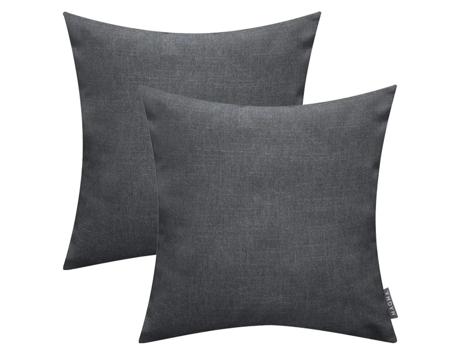 MAGMA Lot de 2 housses de coussin, 40 x 40 cm ou 50 x 50 cm