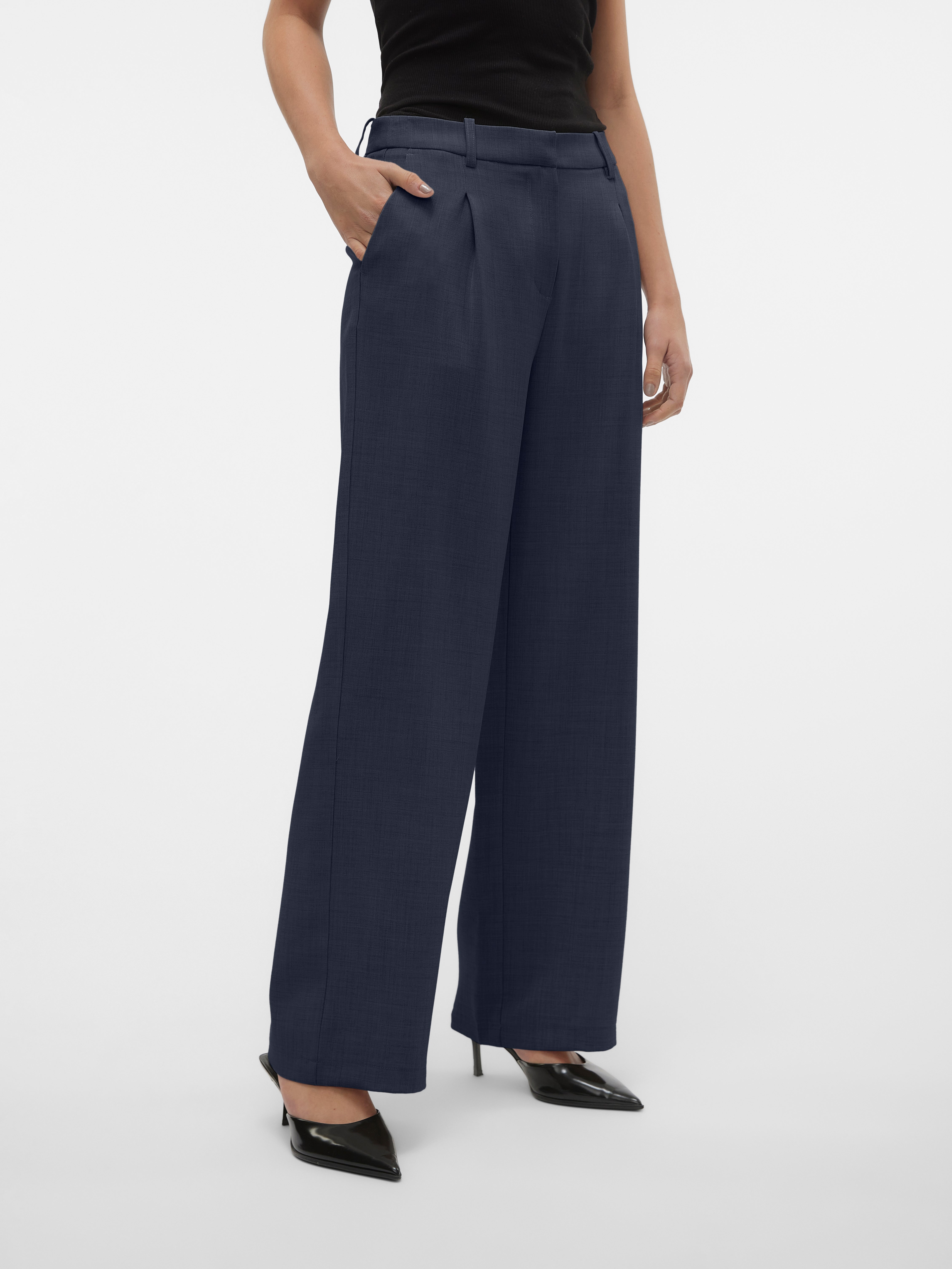 VERO MODA® VMCASSIDY Mid waist Trousers