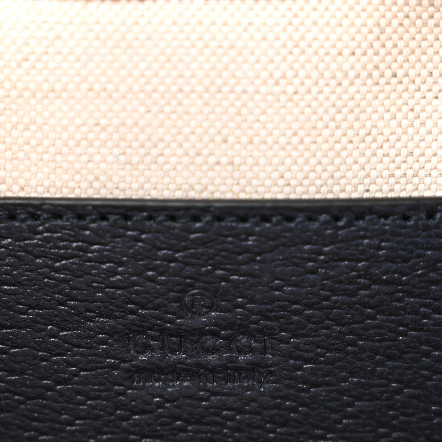 GG Supreme Monogram Textured Dollar Calfskin Web Small Ophidia Camera Bag Beige Blue