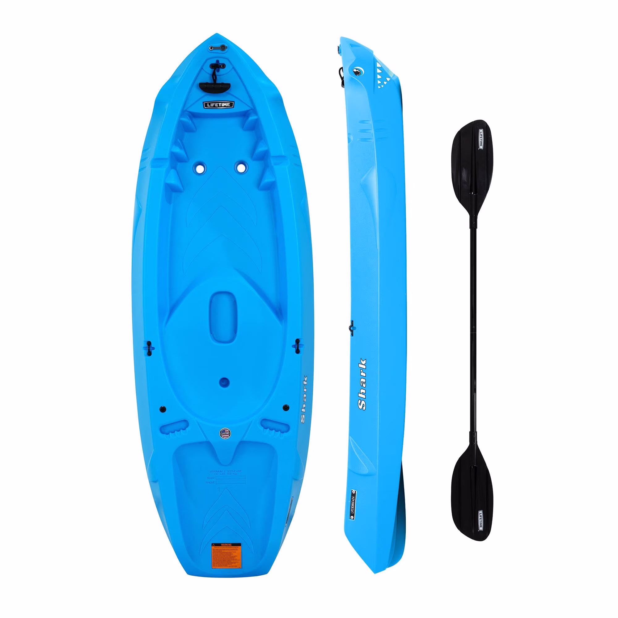 Youth Shark 6 ft. Kayak, Picton Blue (91355)(Picton Blue)