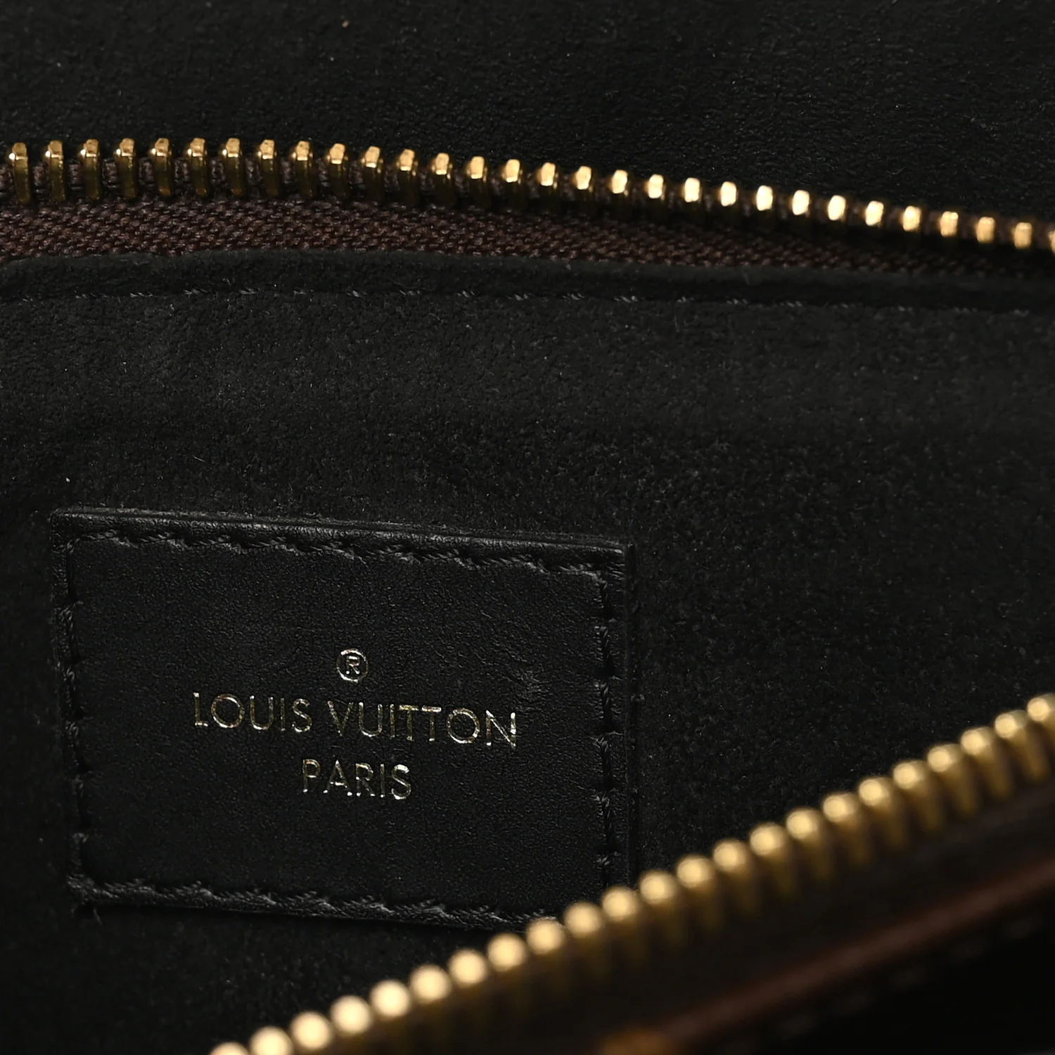 Monogram Flower Tote Black
