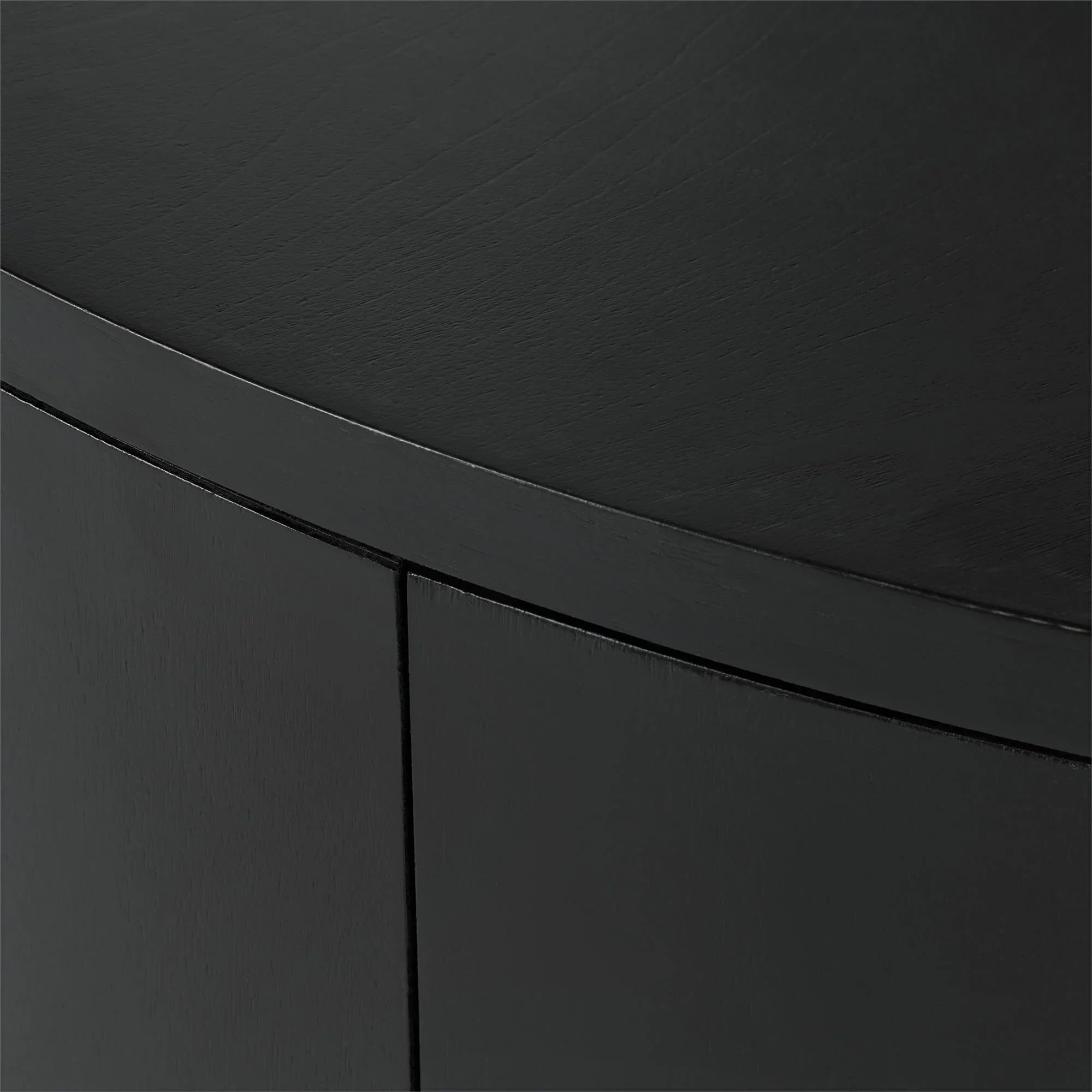 Better Homes & Gardens Miller Drum Coffee Table, Black