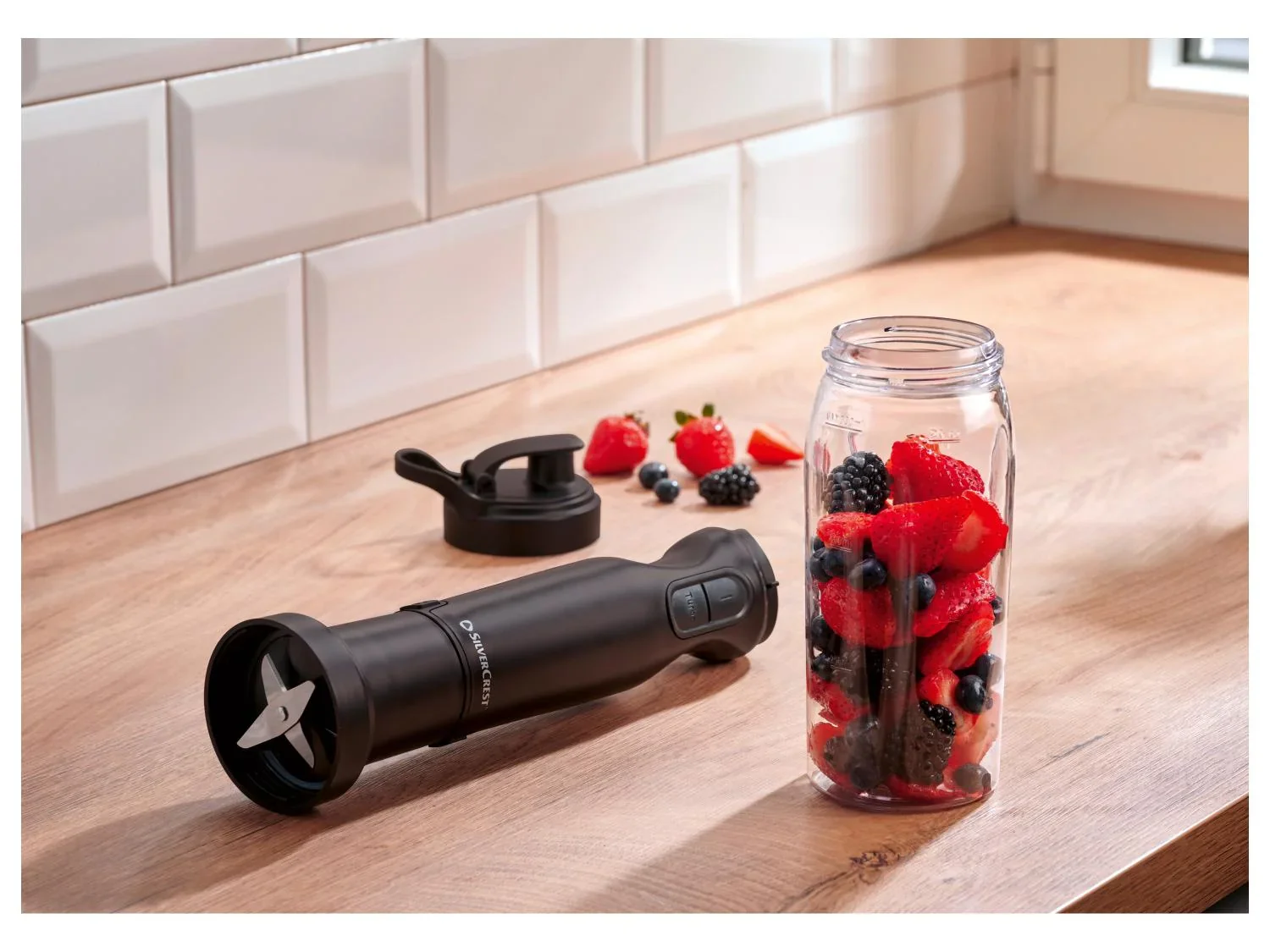 SILVERCREST Mixeur plongeant avec appareil  smoothies