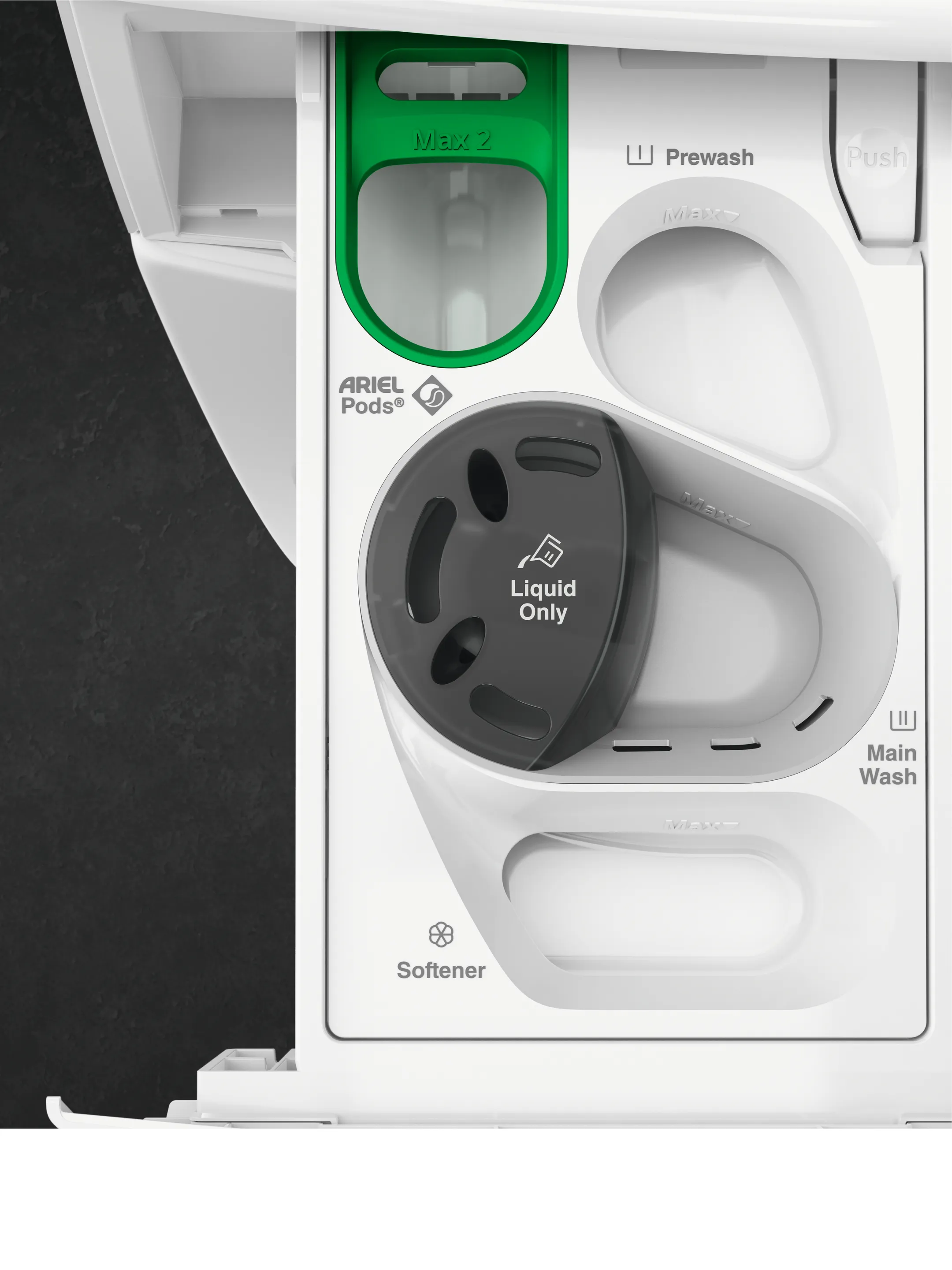 AEG Bundel - Wasmachine LR63U944 PROSENSE® UNIVERSALDOSE + Droogkast TR79G34B SensiDry