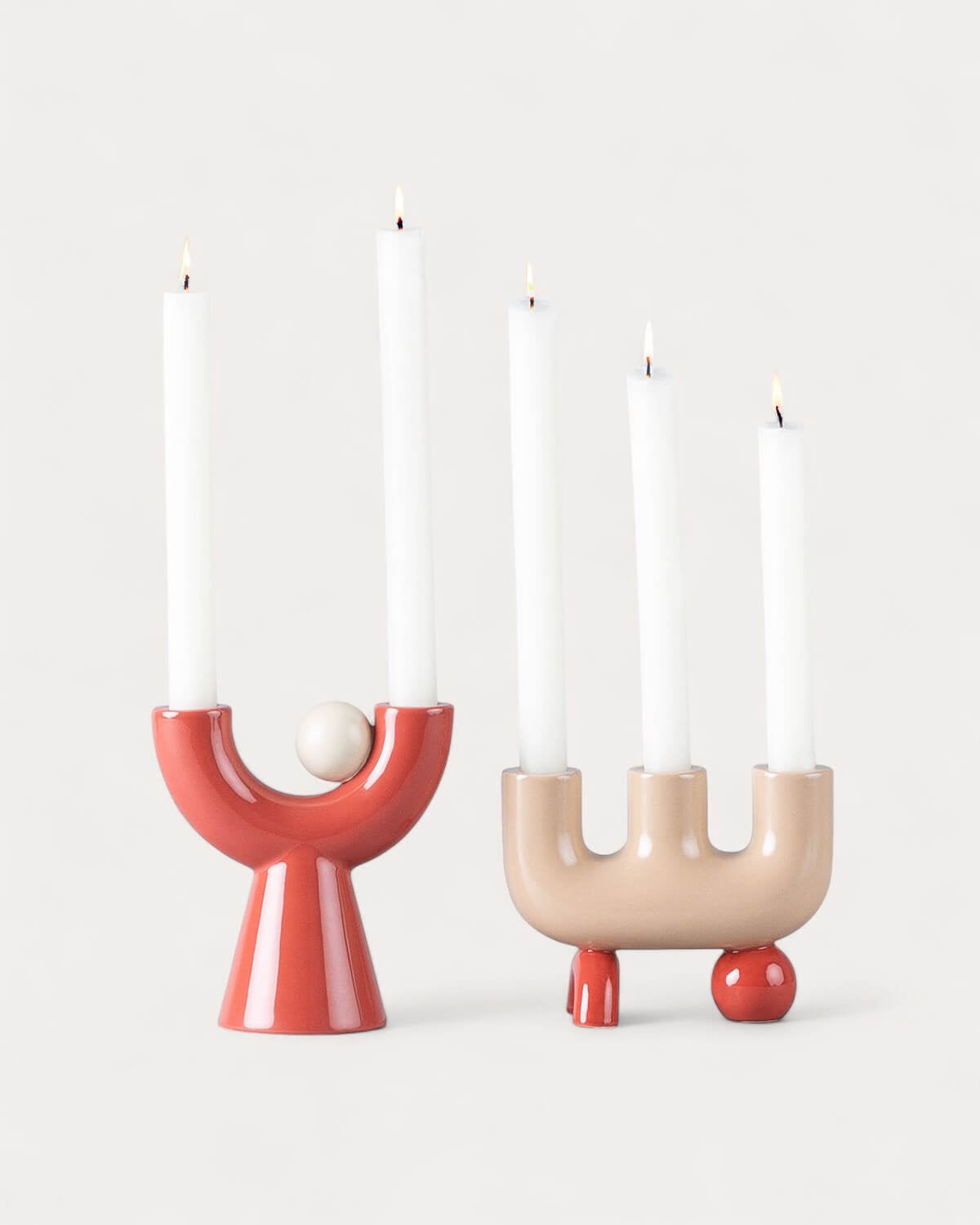Set Osiura - Osaura - Set de 2 Candelabros de Diseño