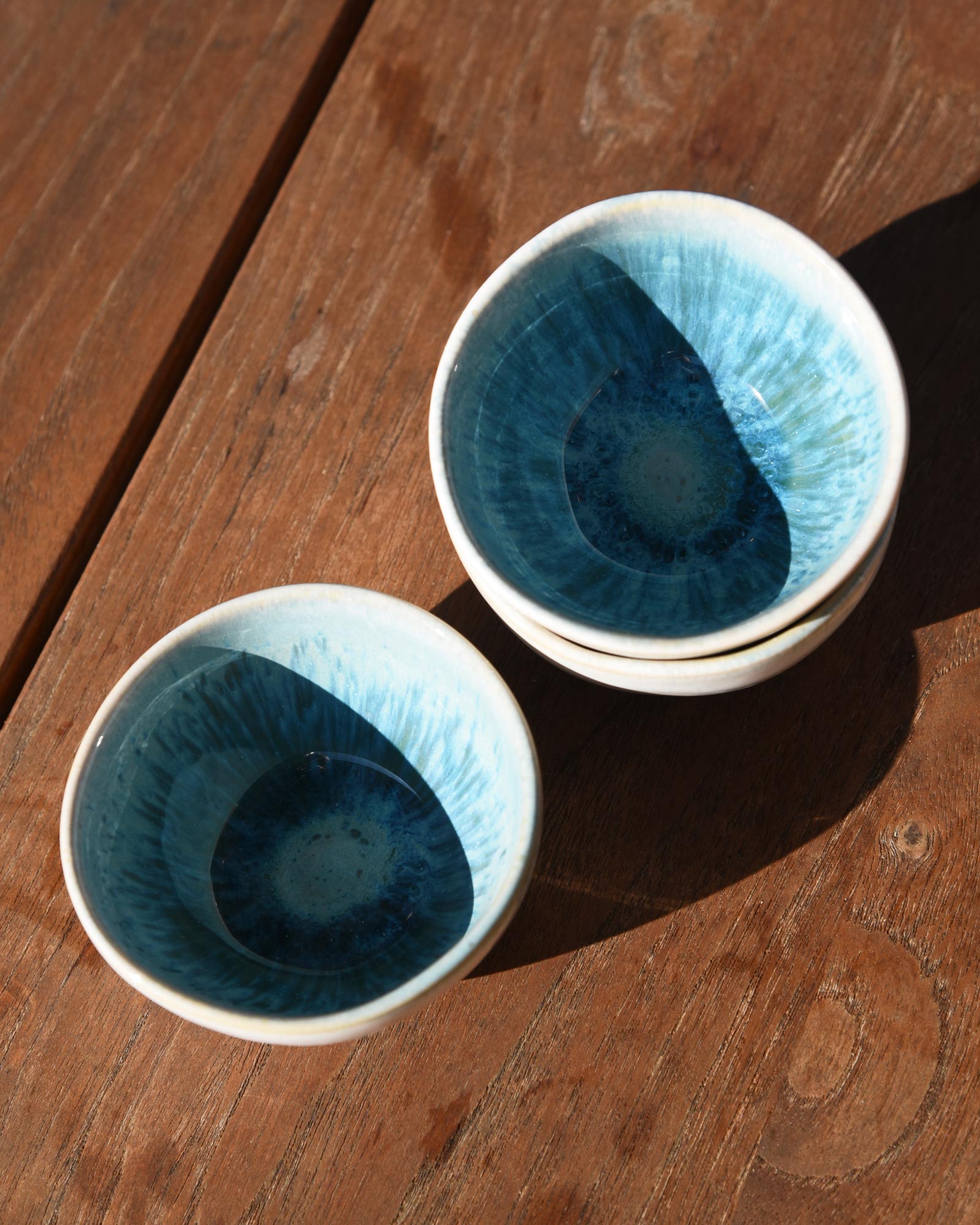 AREIA - SMALL SAUCE BOWL AQUA