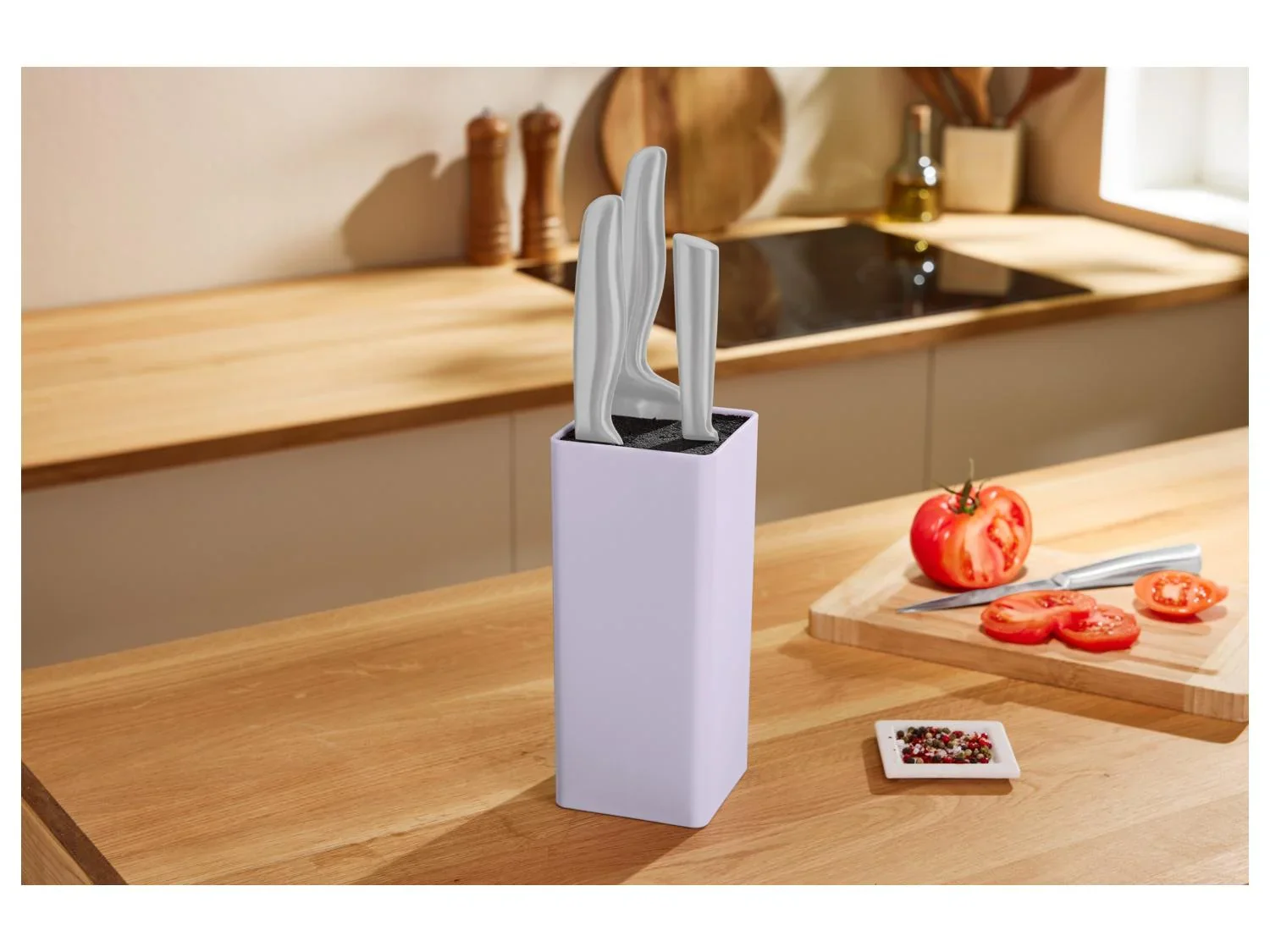 SILVERCREST Bloc range-couteaux, pastel