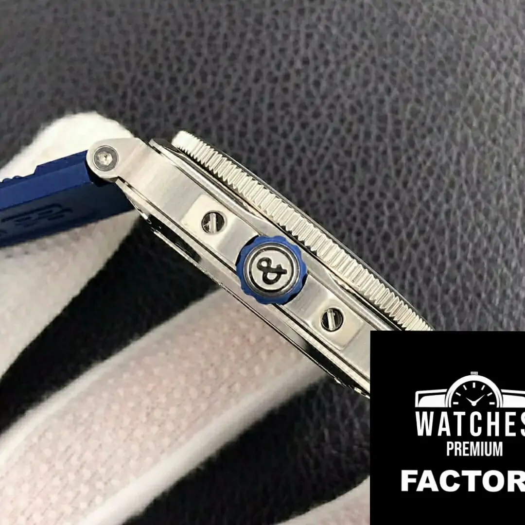 Bell & Ross BR0392-D-BU-ST / SRB Blue Strap