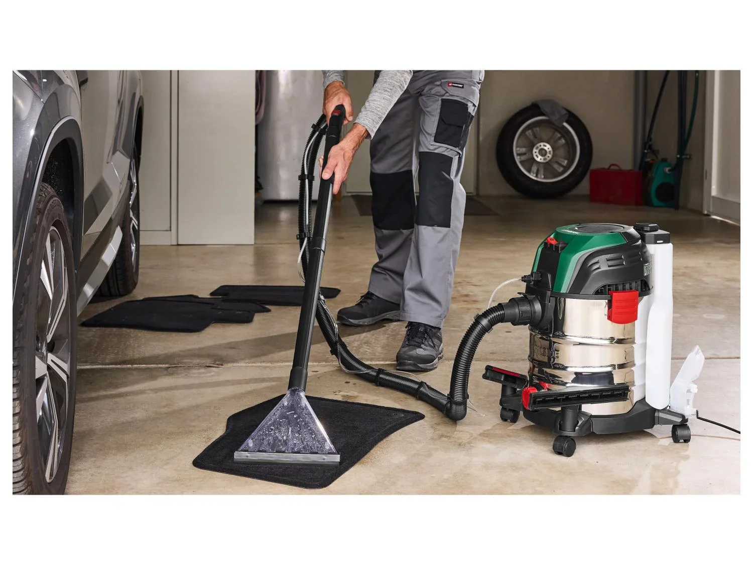 PARKSIDE Aspirateur injecteur/extracteur PWS 20 E4, 20 L, 1600 W
