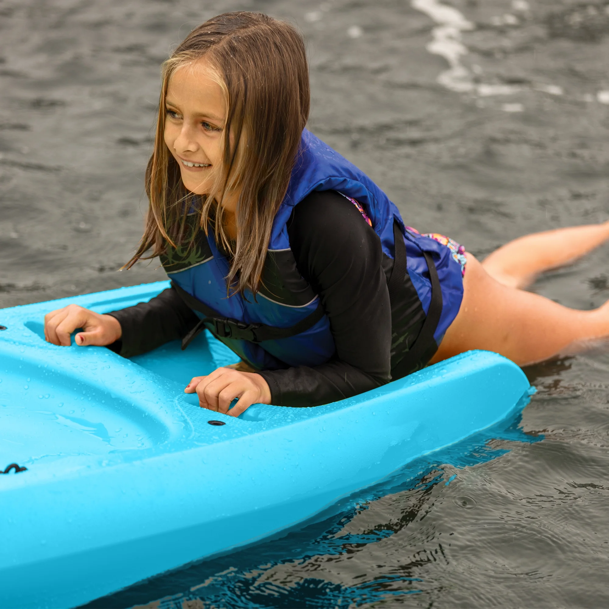 Dash 6.5 ft. Sit-on-Top Youth Kayak, Glacier Blue (90787)(Glacier Blue) - Image 2