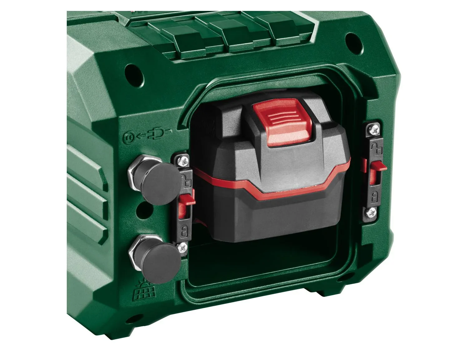 PARKSIDE Station de recharge solaire sans fil pour tondeuse robot PASLM 25 A1, 20 V