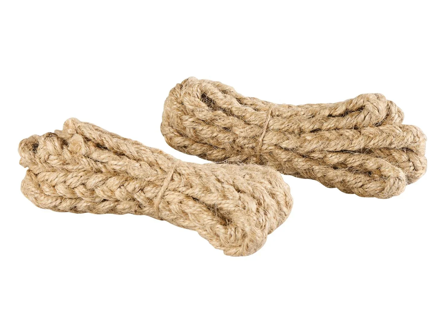 PARKSIDE Lot de 2 tresses en jute, 2 m