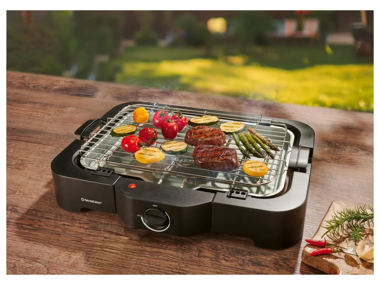 SILVERCREST Barbecue lectrique de table, 2300 W