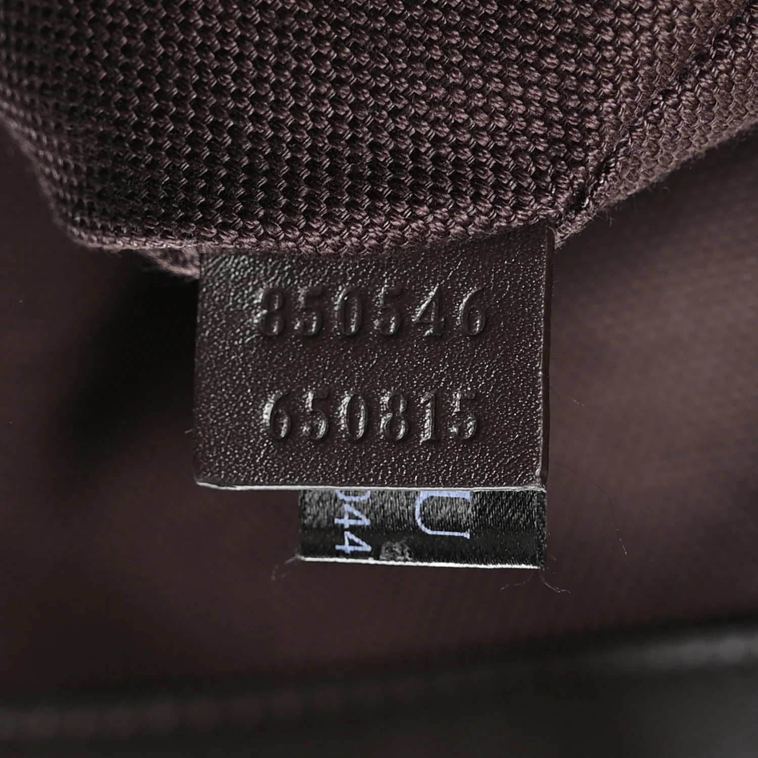 GG Supreme Monogram Large Beatrix Tote Dark Brown