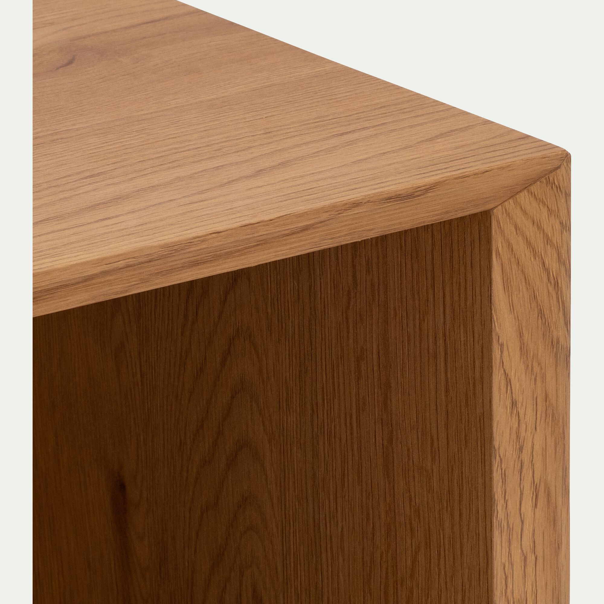ELIAN - Bibliothèque 1 case en bois L36xl36xH36cm - bois clair