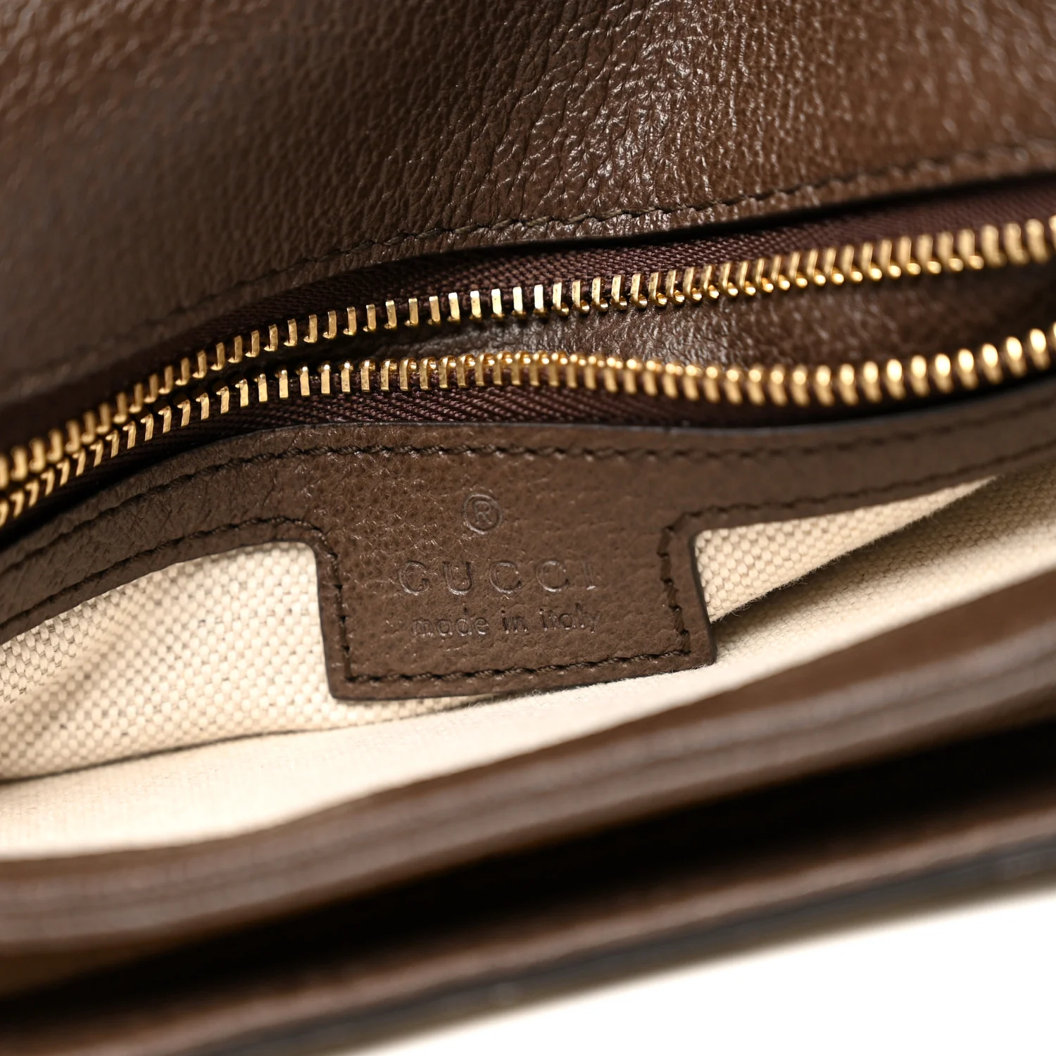 GG Supreme Monogram Textured Dollar Calfskin Web Medium Blondie Top Handle Shoulder Flap Bag Beige Ebony New Acero