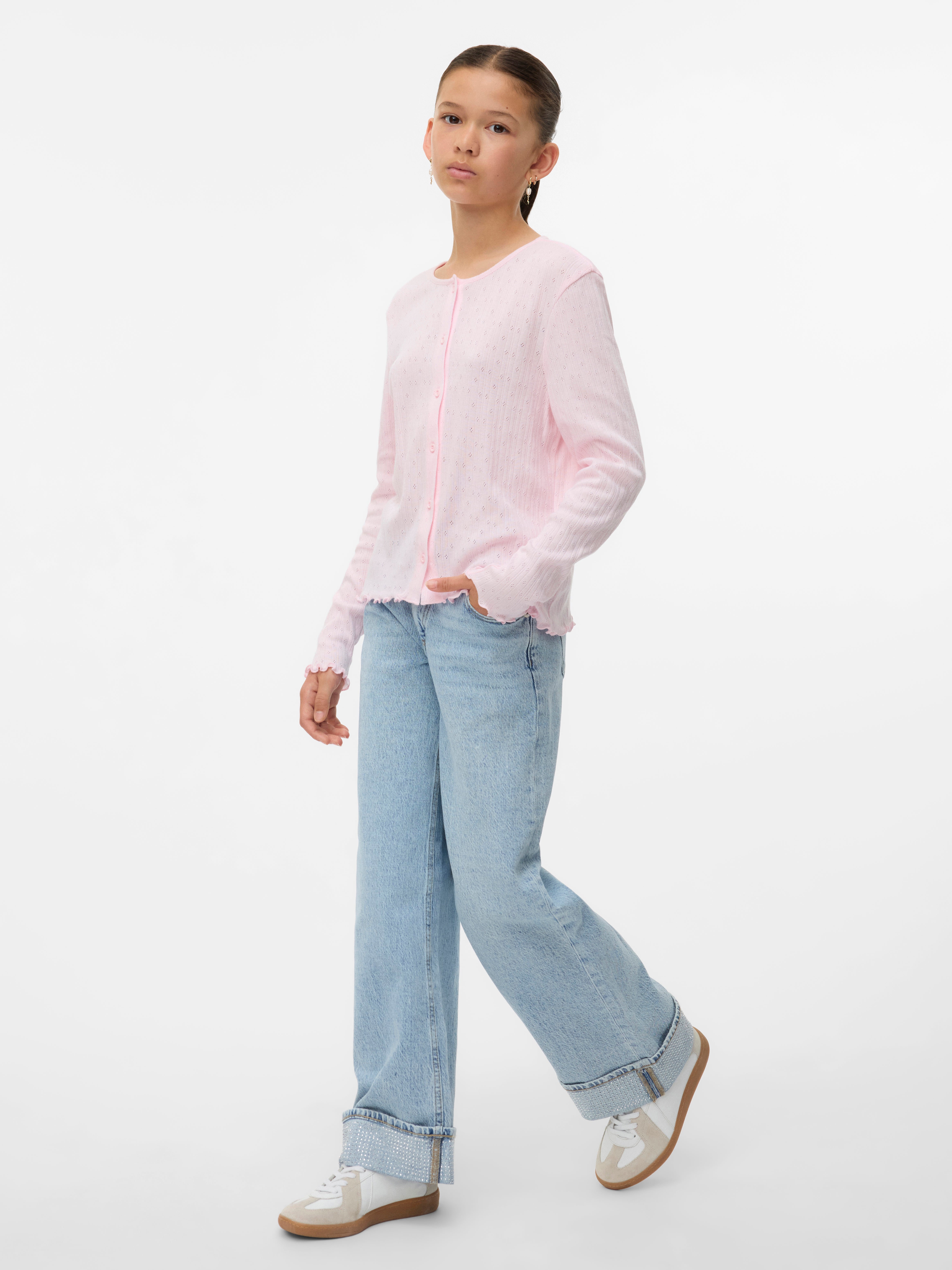 VERO MODA® VMTESSA High rise Wide Leg Fit Jeans