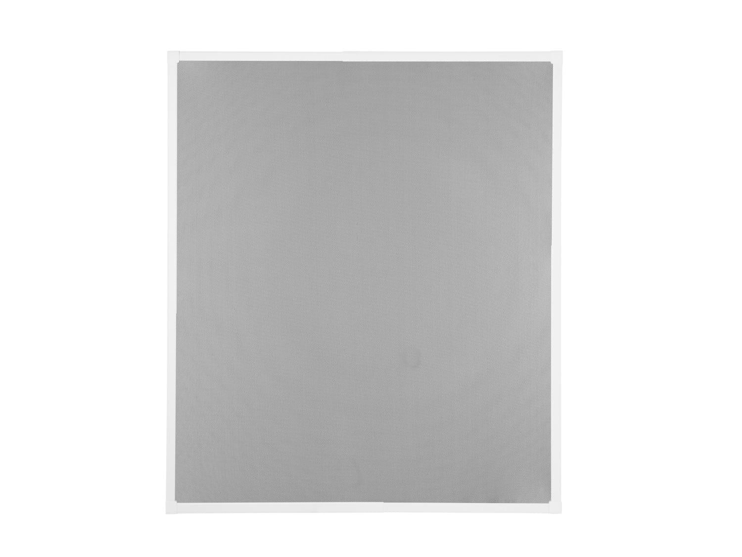 LIVARNO Moustiquaire tlescopique en aluminium, 120 x 140 cm