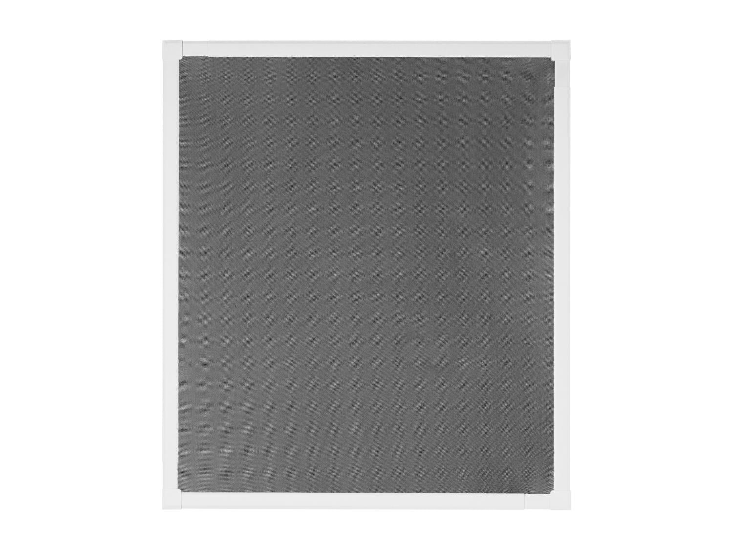 LIVARNO Moustiquaire tlescopique en aluminium, 120 x 140 cm