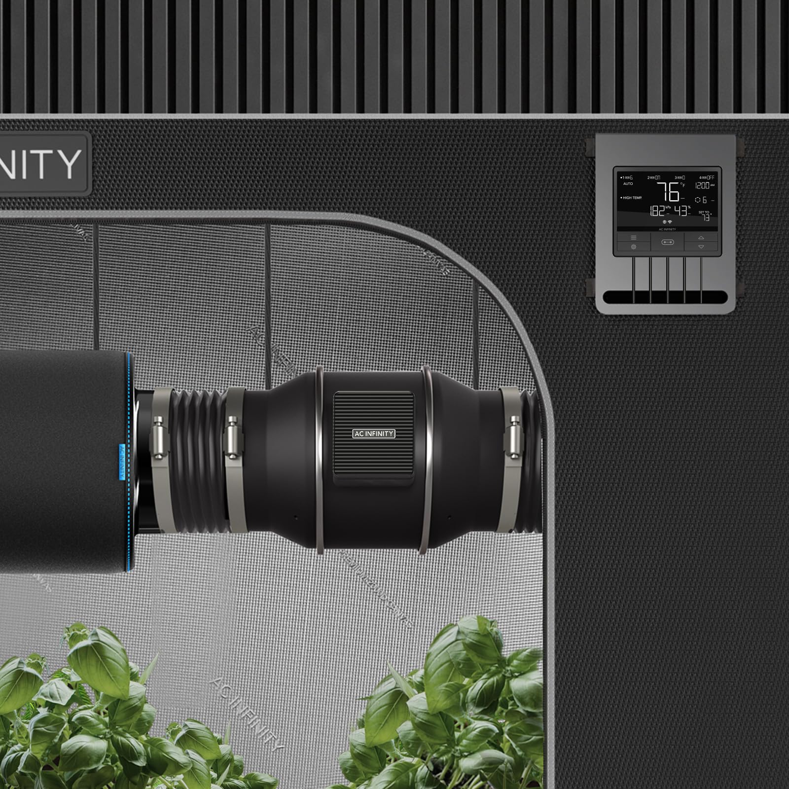 AC Infinity Air Filtration PRO Kit 4. Cloudline Inline Fan