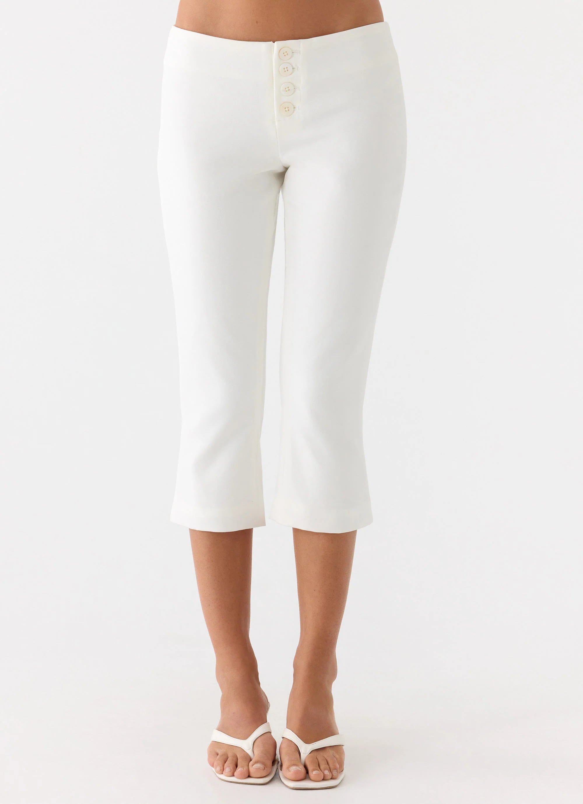 Andrea Pants - White