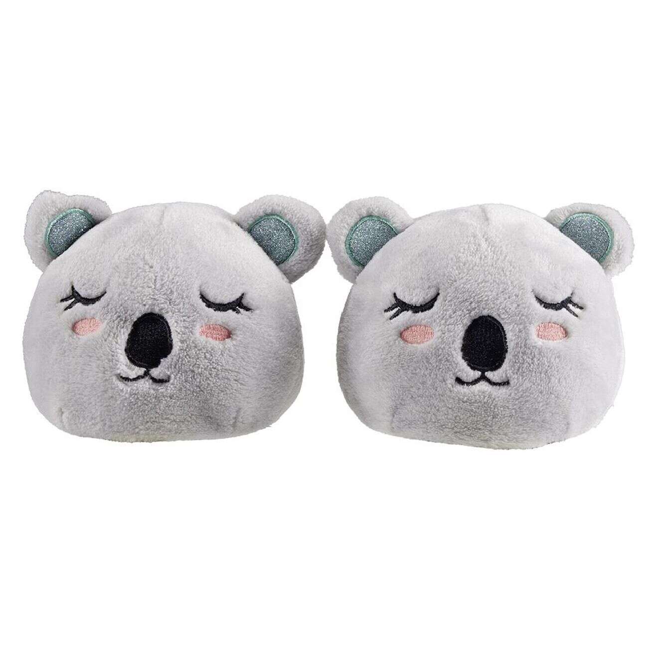 Chaussons enfant design panda gris