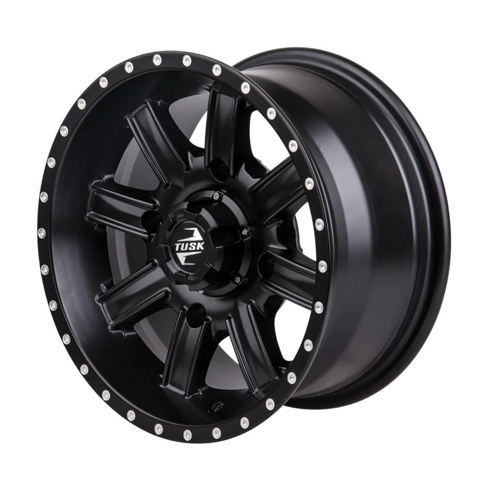 4/156 Cascade Wheel 14x7 4.0 + 3.0 Matte Black For Polaris RZR XP 1000 2014-2021 - Image 4